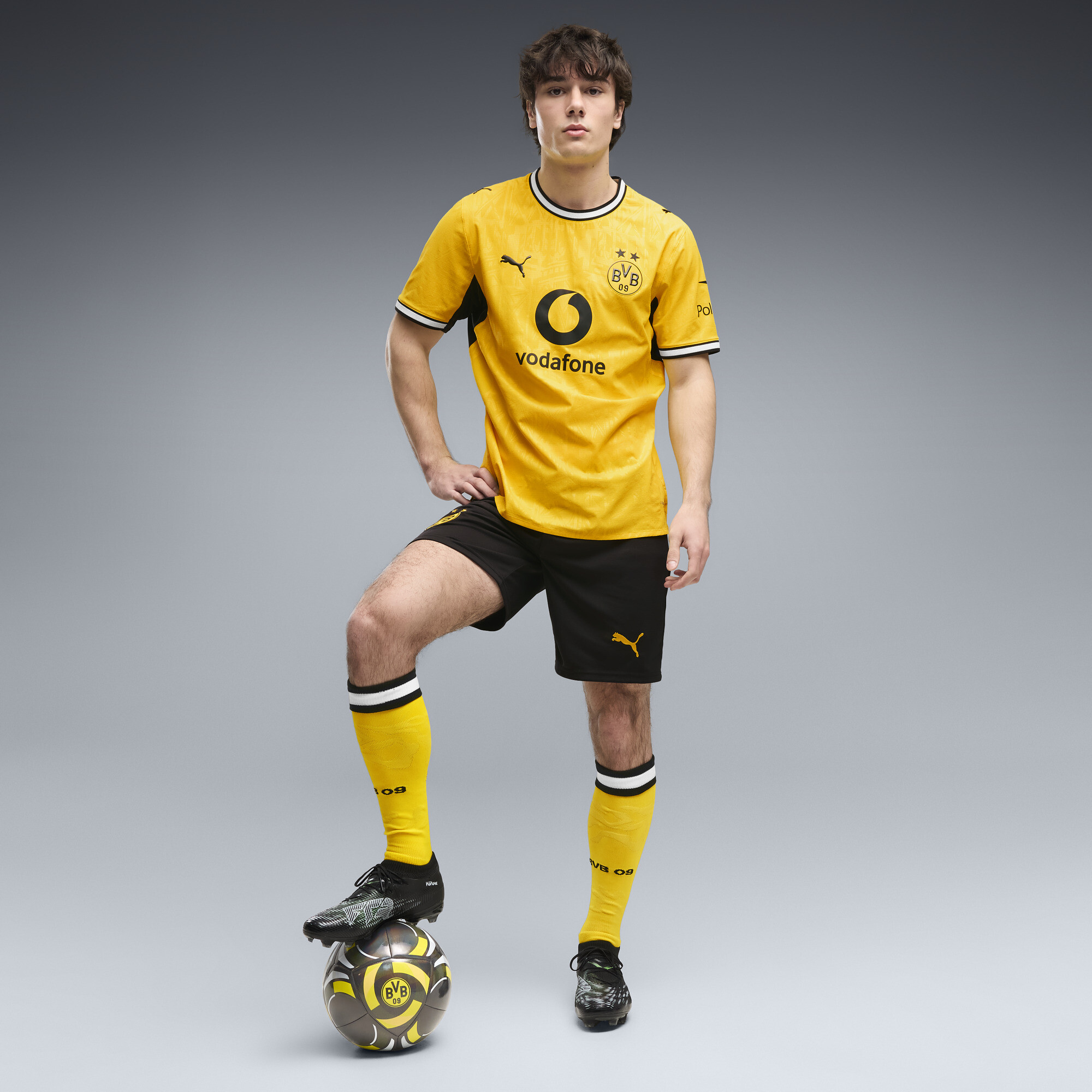 PUMA Borussia Dortmund 26/27 Shorts Herren, Kleidung, Schwarz, 3XL