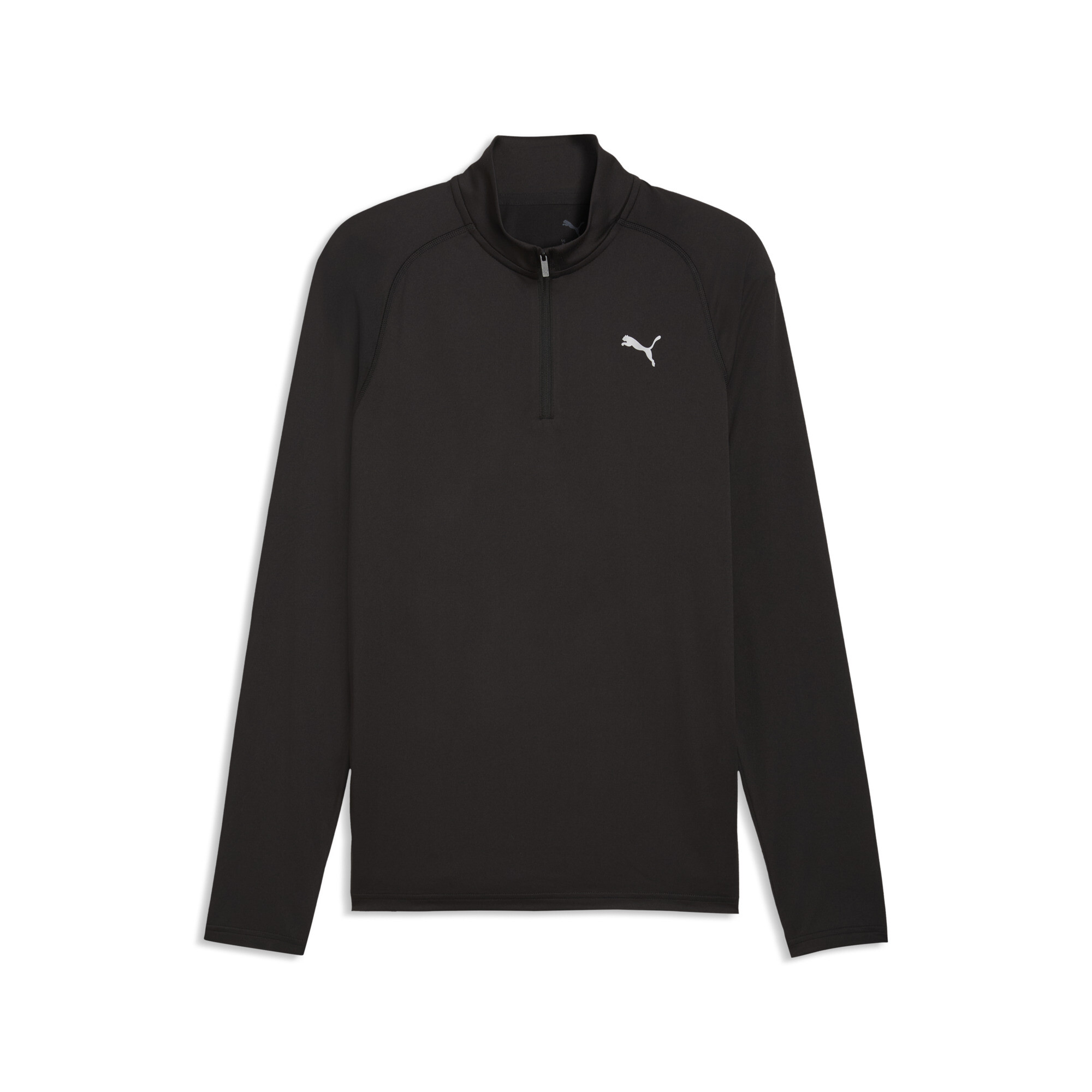 PUMA PWRTRAIN Trainingsshirt mit kurzem Reißverschluss Herren, Accessoires, Schwarz, S