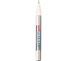 12 x Uni-Ball Lackmarker PX-203 0,8 weiß