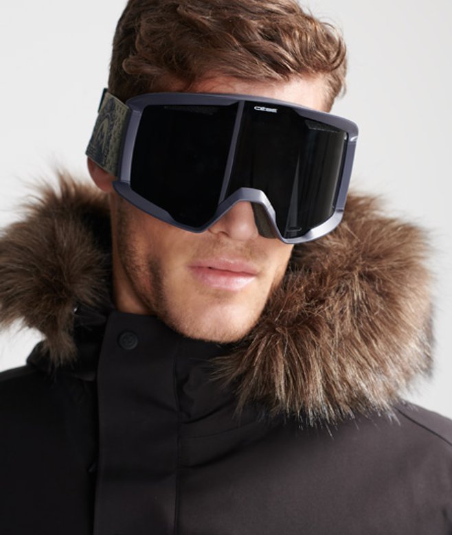 Superdry Herren Cébé Reference Skibrille Grün - Größe: One Größe