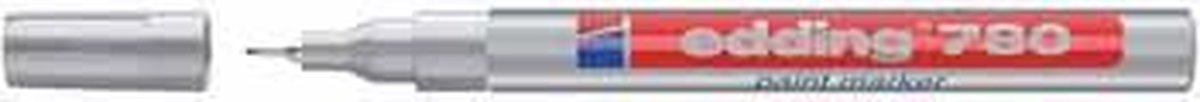 10 x Edding Glanzlack-Marker edding 780 0,8mm silber