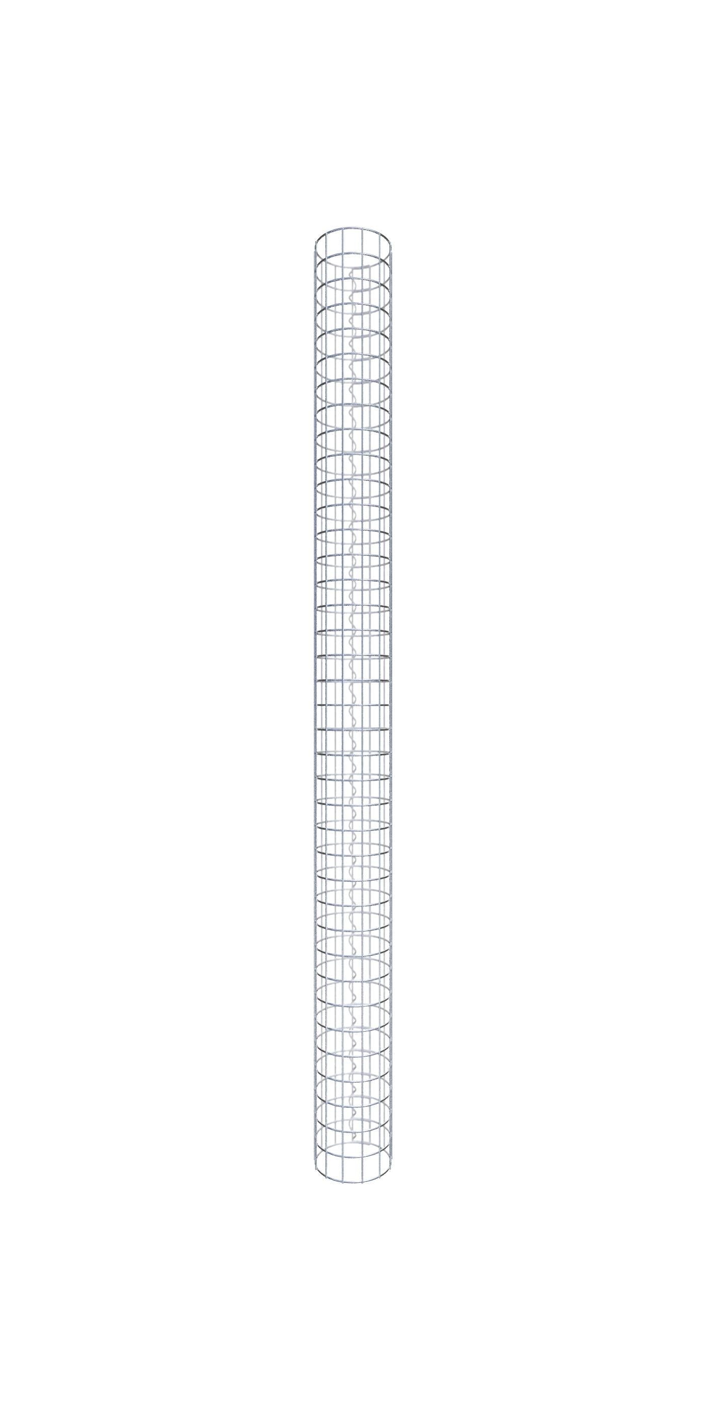 Colonna di gabbioni diametro 22 cm MW 5 x 5 cm rotonda