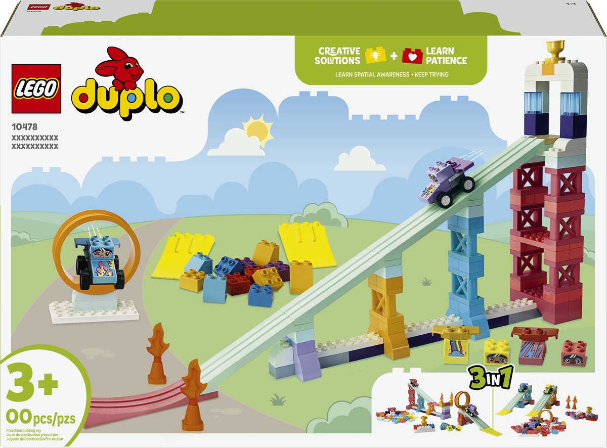 Rampe creative 3 in 1 con veicoli
