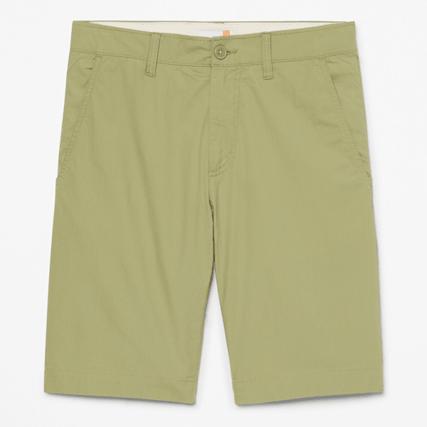 Timberland - Shorts Chino in Popeline Claremont da Uomo in verde, Uomo, verde, Taglia: 29