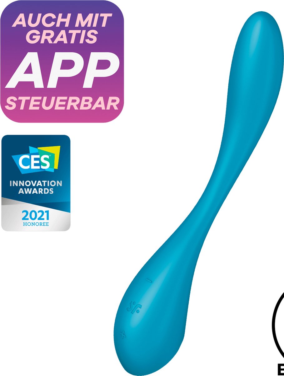 Satisfyer G Spot Flex 5 Multi Vibrador Azul