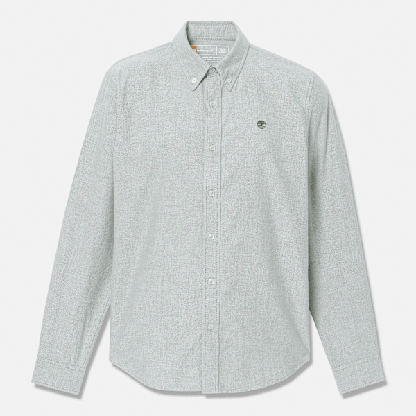 Timberland - Camicia Oxford da Uomo in verde scuro, Uomo, verde, Taglia: 3XL
