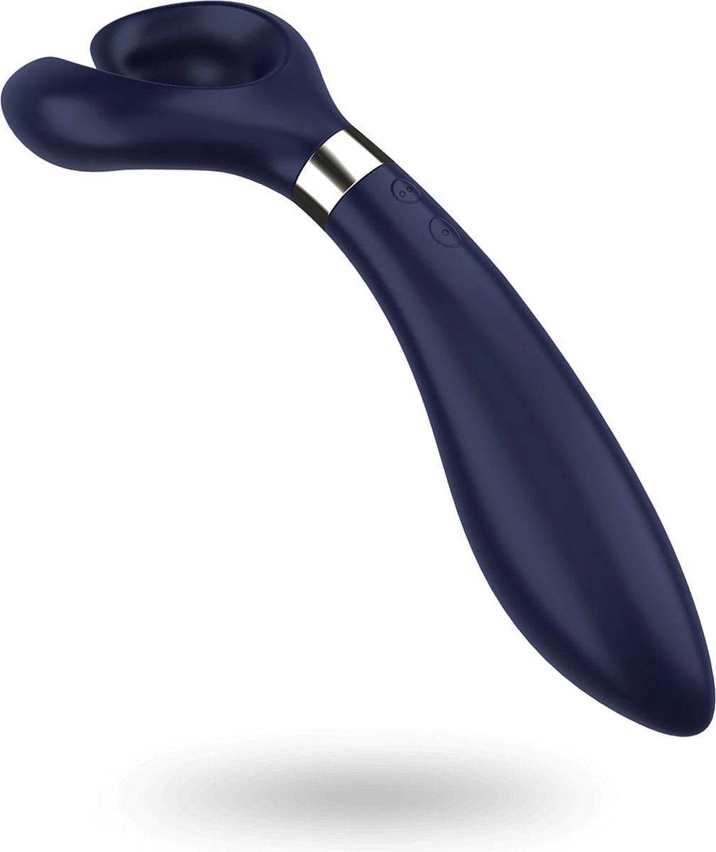 Satisfyer Endless Fun Multi Vibrador Para Parejas Y Solteros Azul