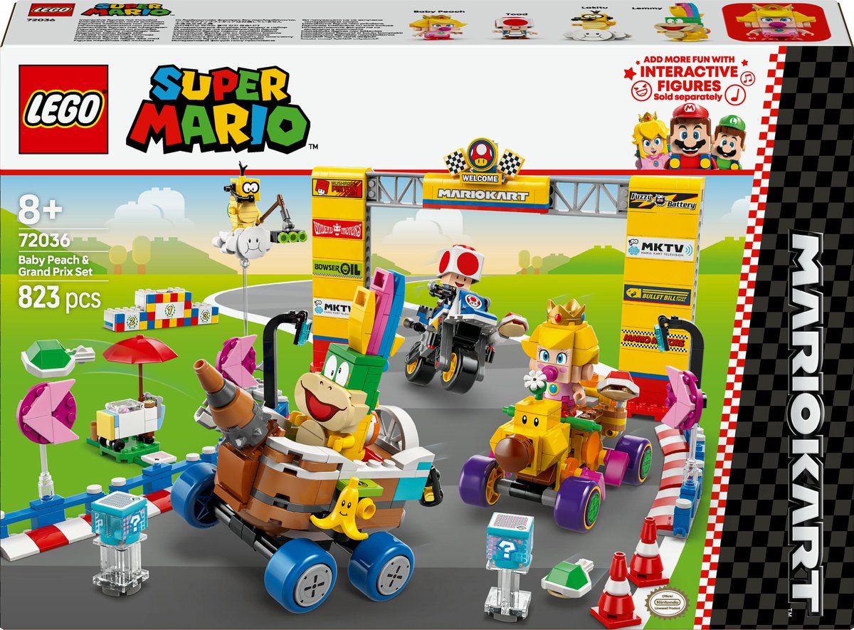 Mario Kart: Pack Baby Peach e Gran Premio