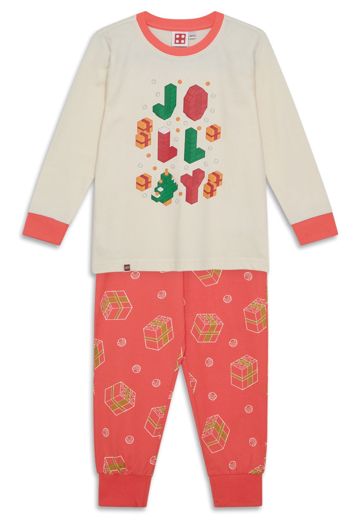 Pigiama natalizio per bambini - Bianco sporco