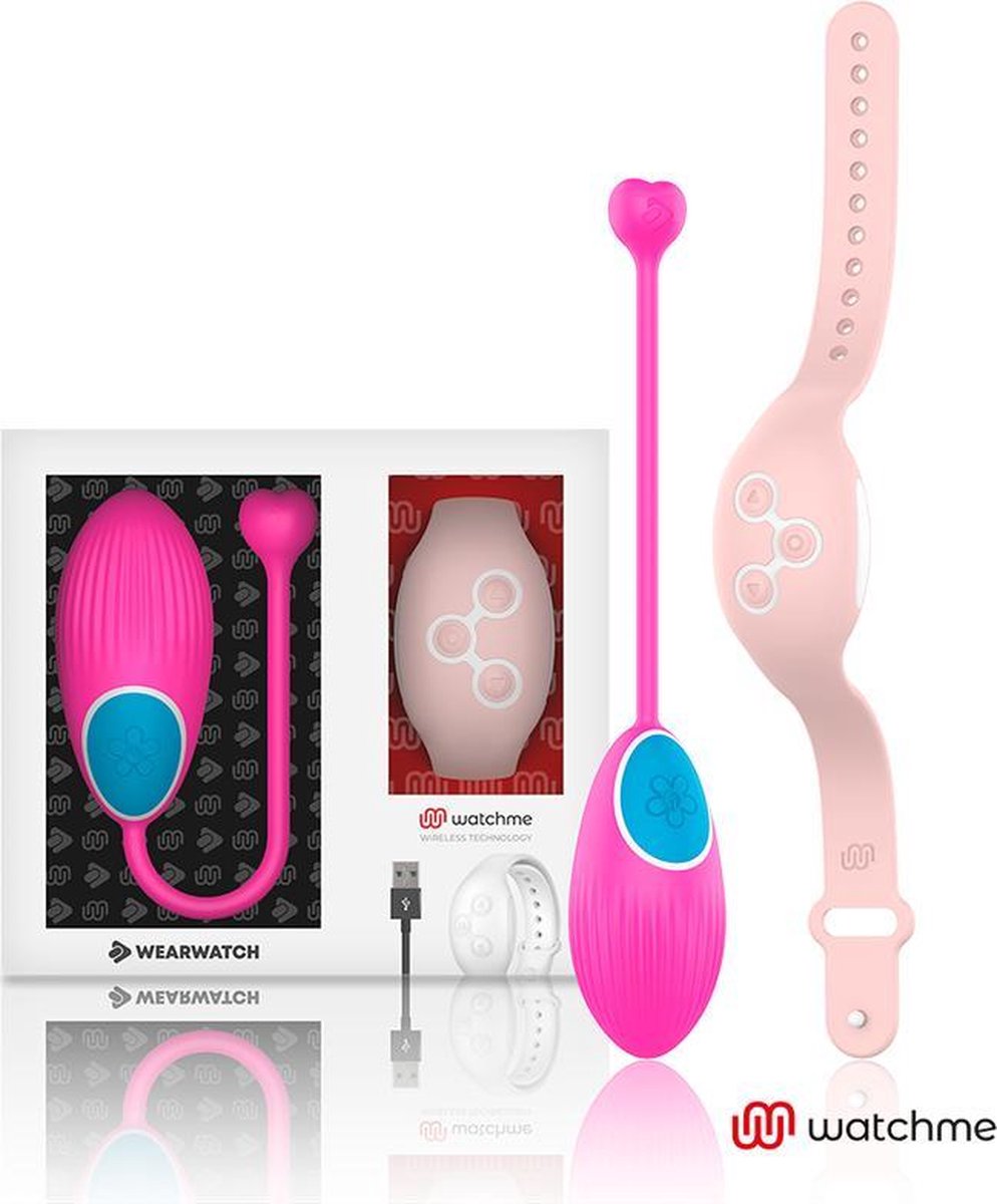 Wearwatch Huevo Vibrante Rosa Control Remoto Rosa