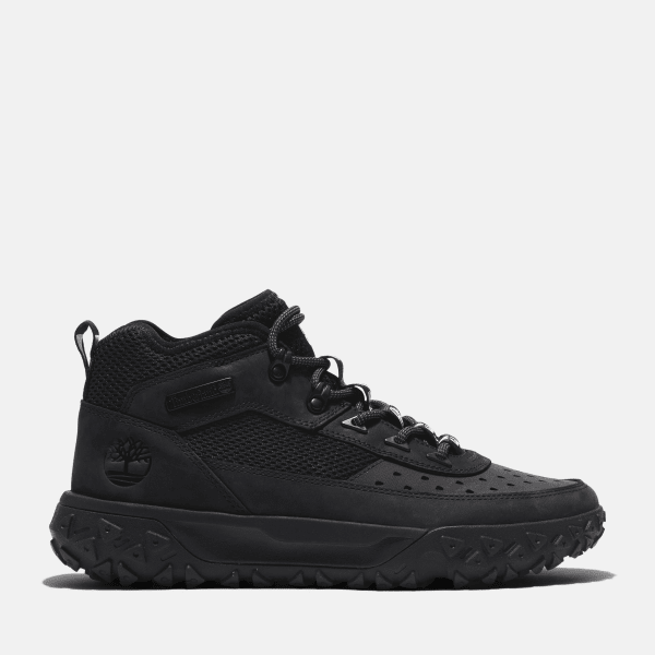 Timberland - Sneaker Greenstride Motion 6 Mid da Uomo in nero, Uomo, nero, Taglia: 40