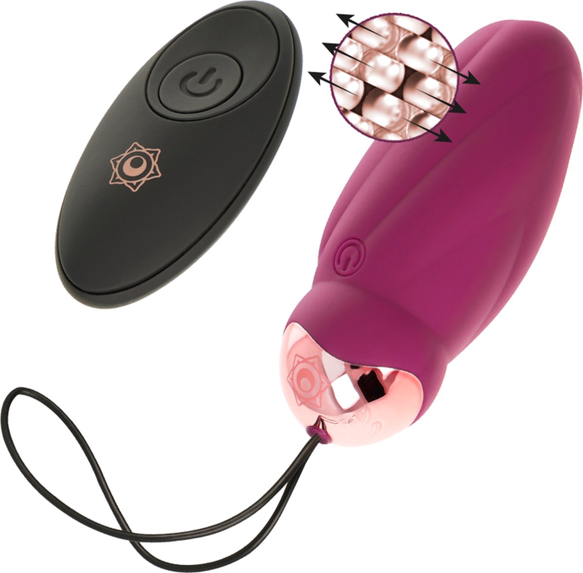 Rithual Sita Huevo Vibrante Control Remoto