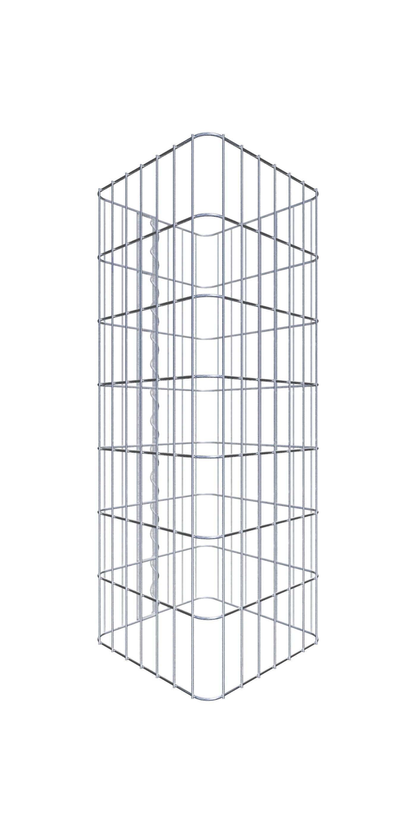 Colonna di gabbioni 37 x 37 cm, MW 5 x 10 cm quadrati