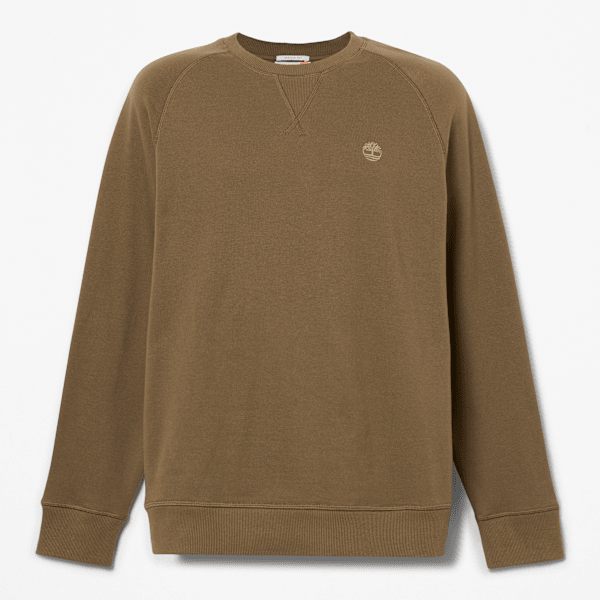 Timberland - Felpa Girocollo Exeter River da Uomo in verde/marrone, Uomo, verde, Taglia: XL