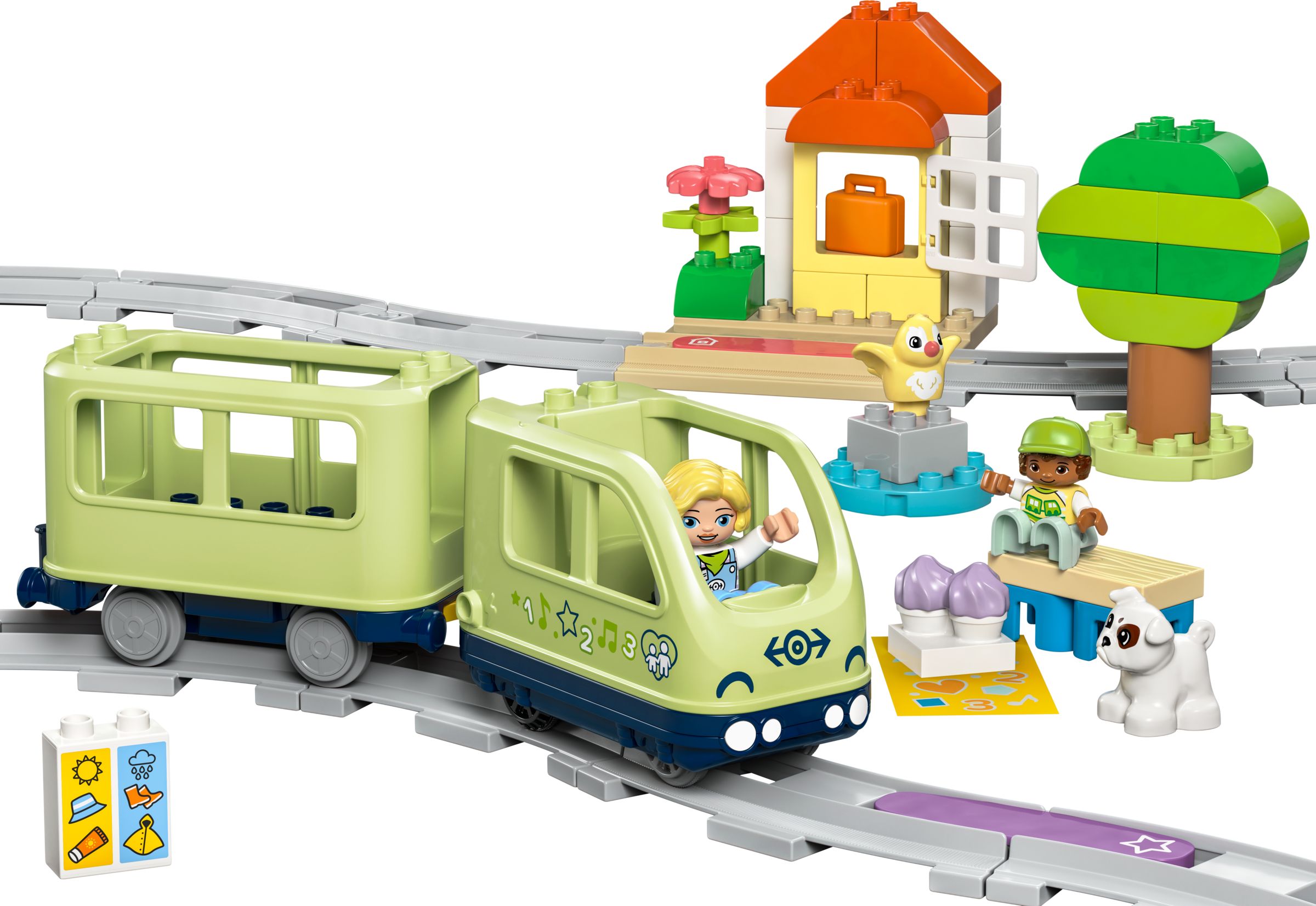 Treno d'avventura interattivo