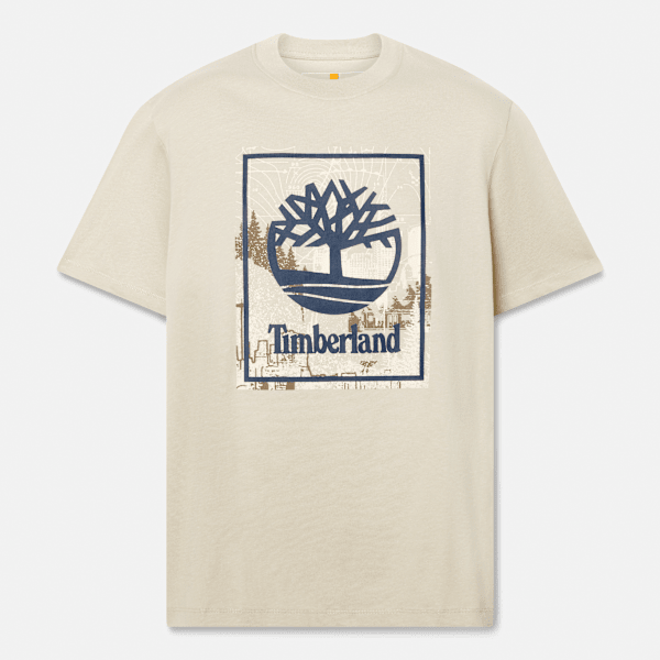 Timberland - Pantalone a Gamba Dritta in Denim Sandown da Uomo in blu, Uomo, blu, Taglia: 34