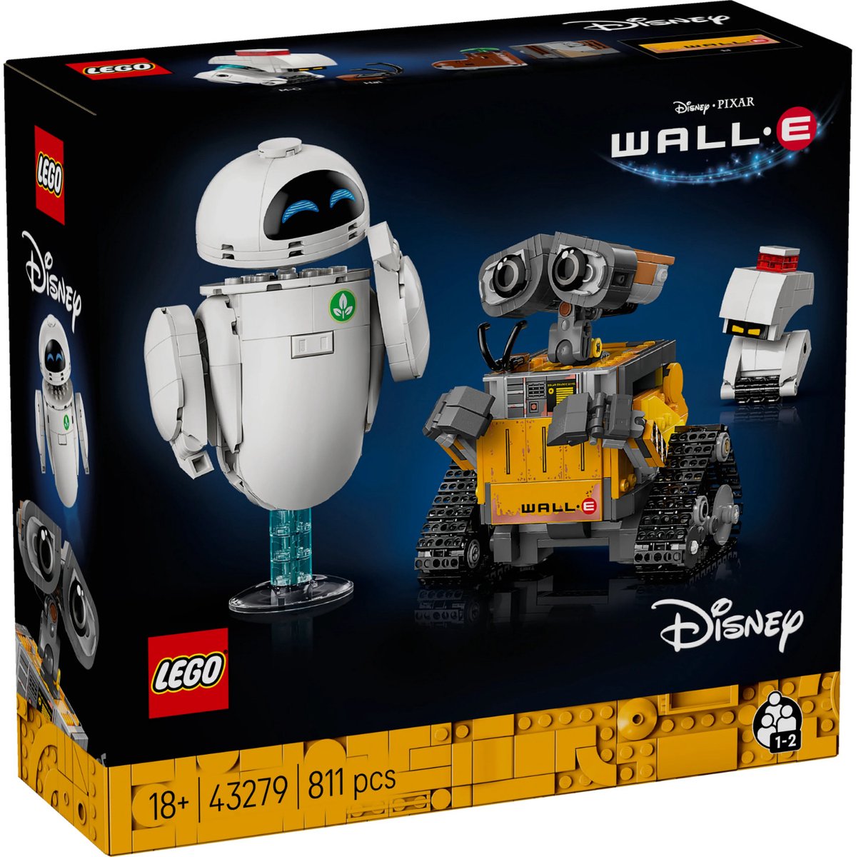 WALL-E e EVE
