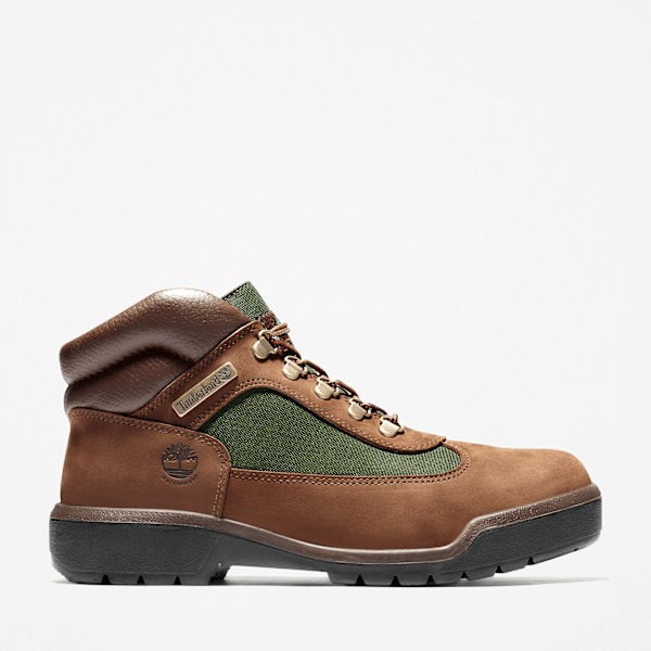 Timberland - Stivale Impermeabile Field Boot Mid da Uomo in marrone, Uomo, marrone, Taglia: 44.5