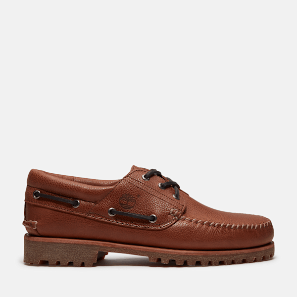 Timberland - Stivaletto da Barca da Uomo Crafted in marrone scuro, Uomo, marrone, Taglia: 41