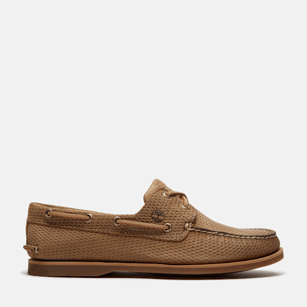Timberland - Scarpa da Barca Lake House Classic 2-Eye da Uomo in beige, Uomo, beige, Taglia: 44
