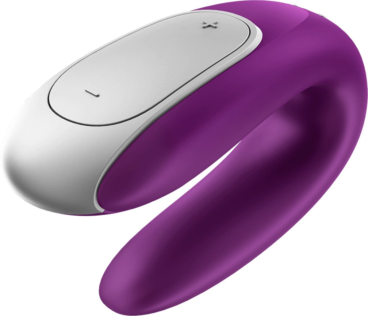 Satisfyer Double Fun Vibrador Para Parejas Lila