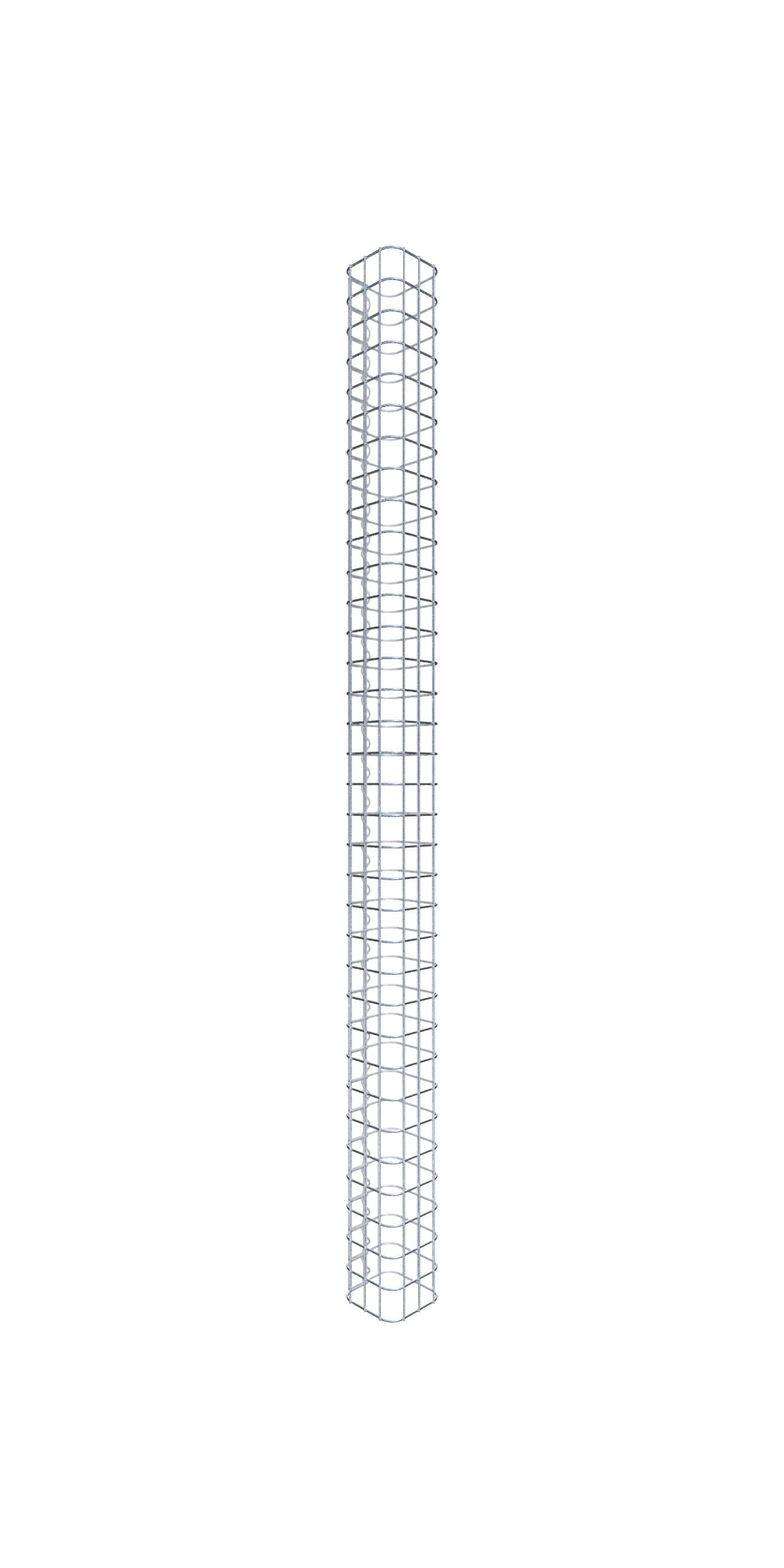 Gabionpelare 17 x 17 cm, MW 5 x 5 cm kvadrat