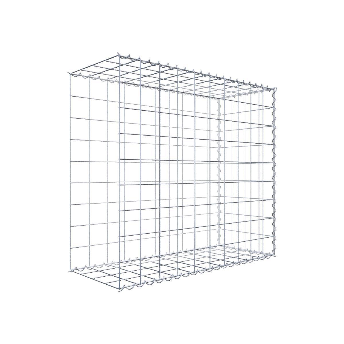 Extra gabion typ 2 100 cm x 90 cm x 40 cm (L x H x D), maskstorlek 10 cm x 10 cm, spiral