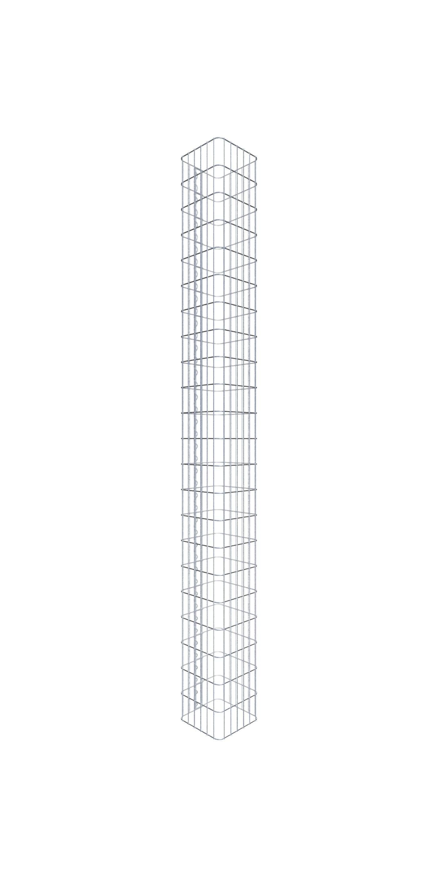 Gabionpelare 32 x 32 cm, MW 5 x 10 cm kvadrat