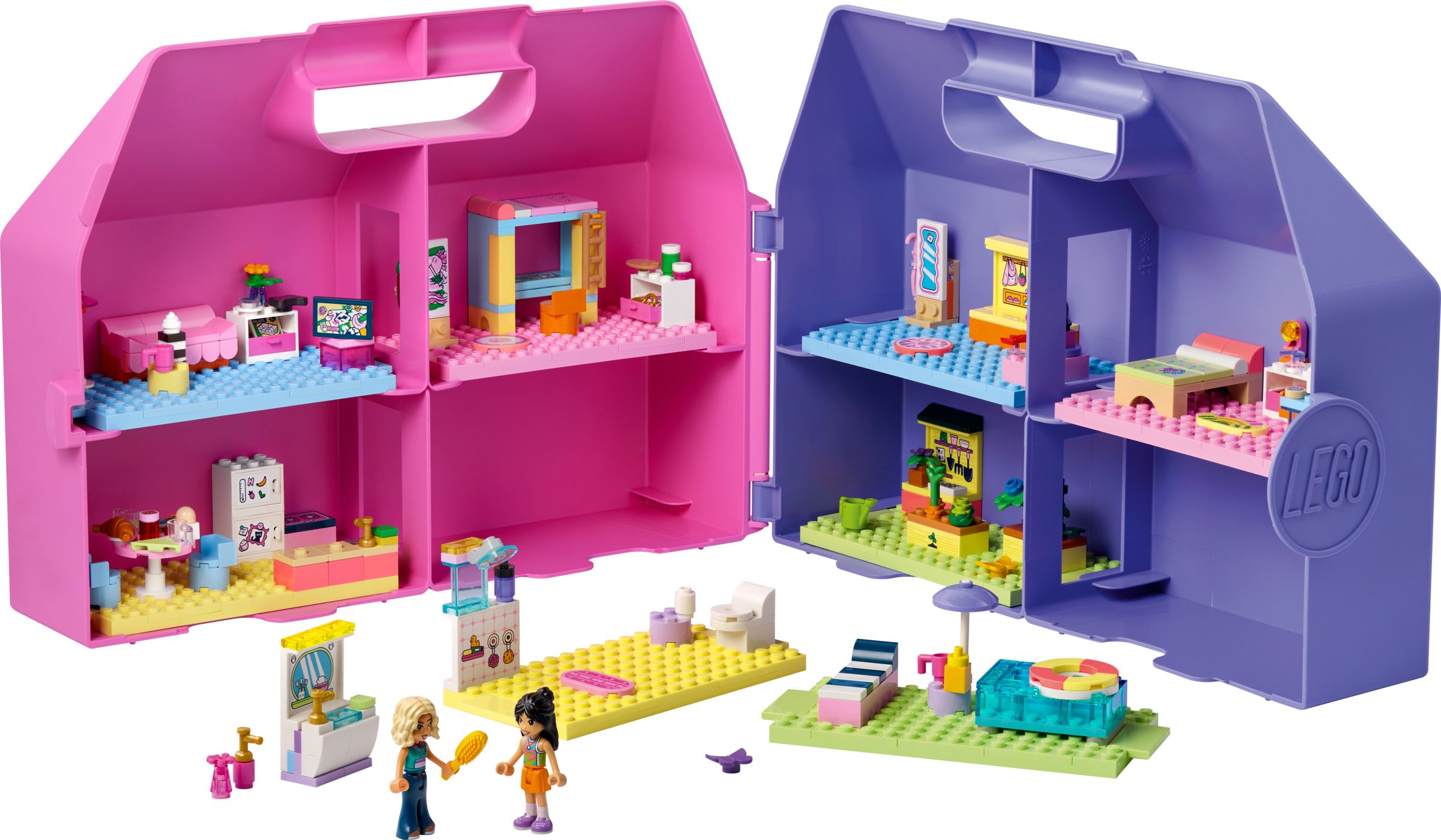 Casa de Muñecas Creativa Portátil