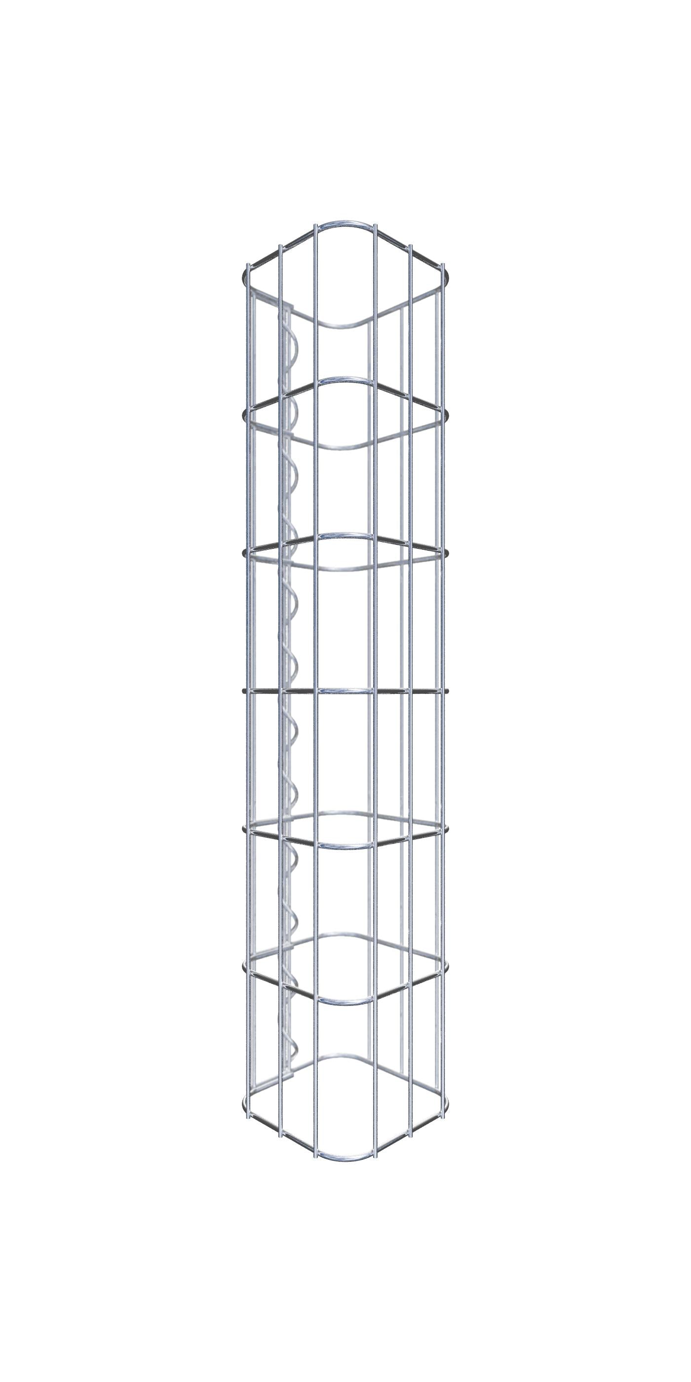Gabionpelare diameter 32 cm, MW 5 x 10 cm rund