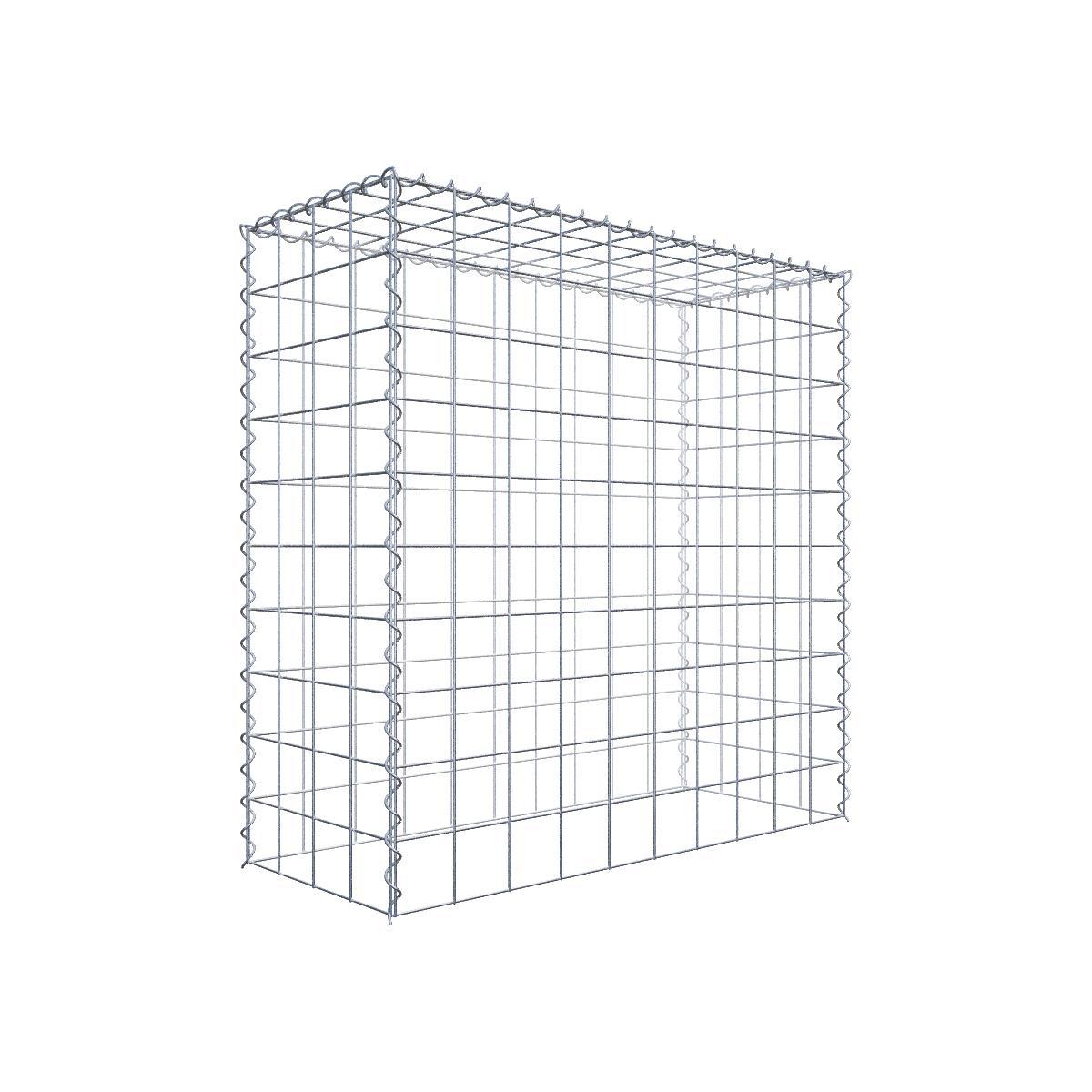 Extra gabion typ 3 100 cm x 100 cm x 40 cm (L x H x D), maskstorlek 10 cm x 10 cm, spiral