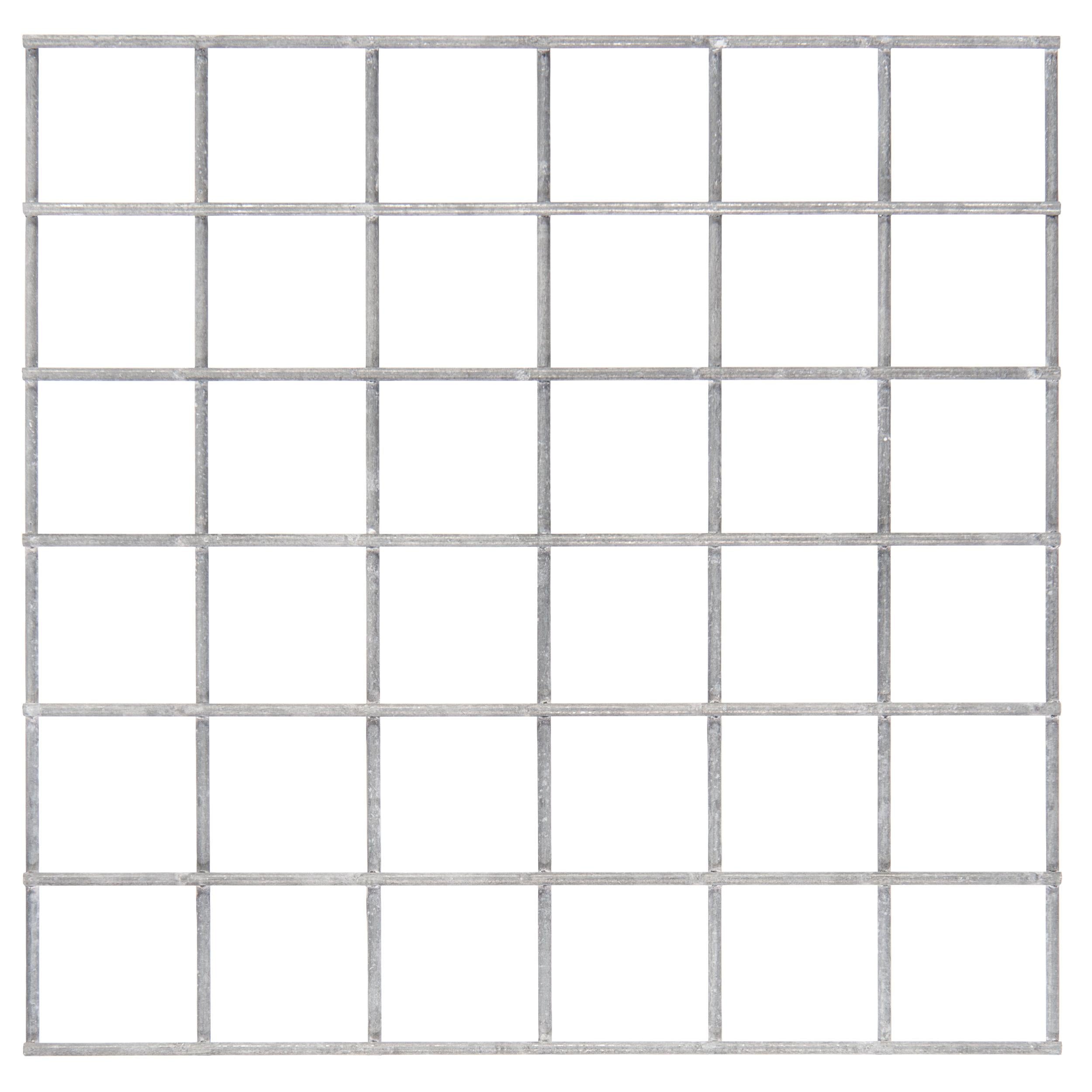 Varmförzinkad gabion 117 cm x 200 cm x 22 cm, maskstorlek 5 cm x 10 cm, helsvetsad