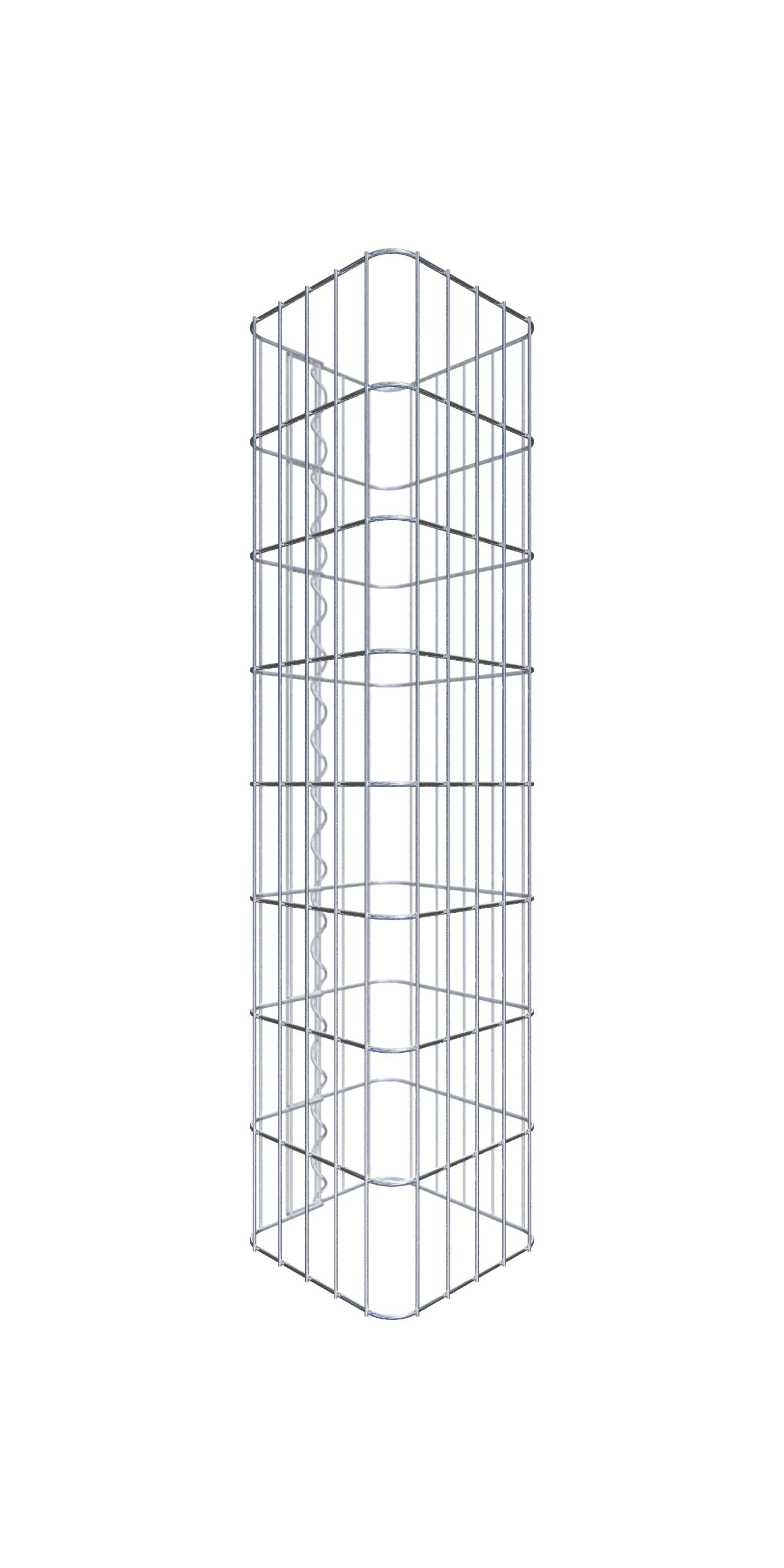Gabionpelare 27 x 27 cm, MW 5 x 10 cm kvadrat