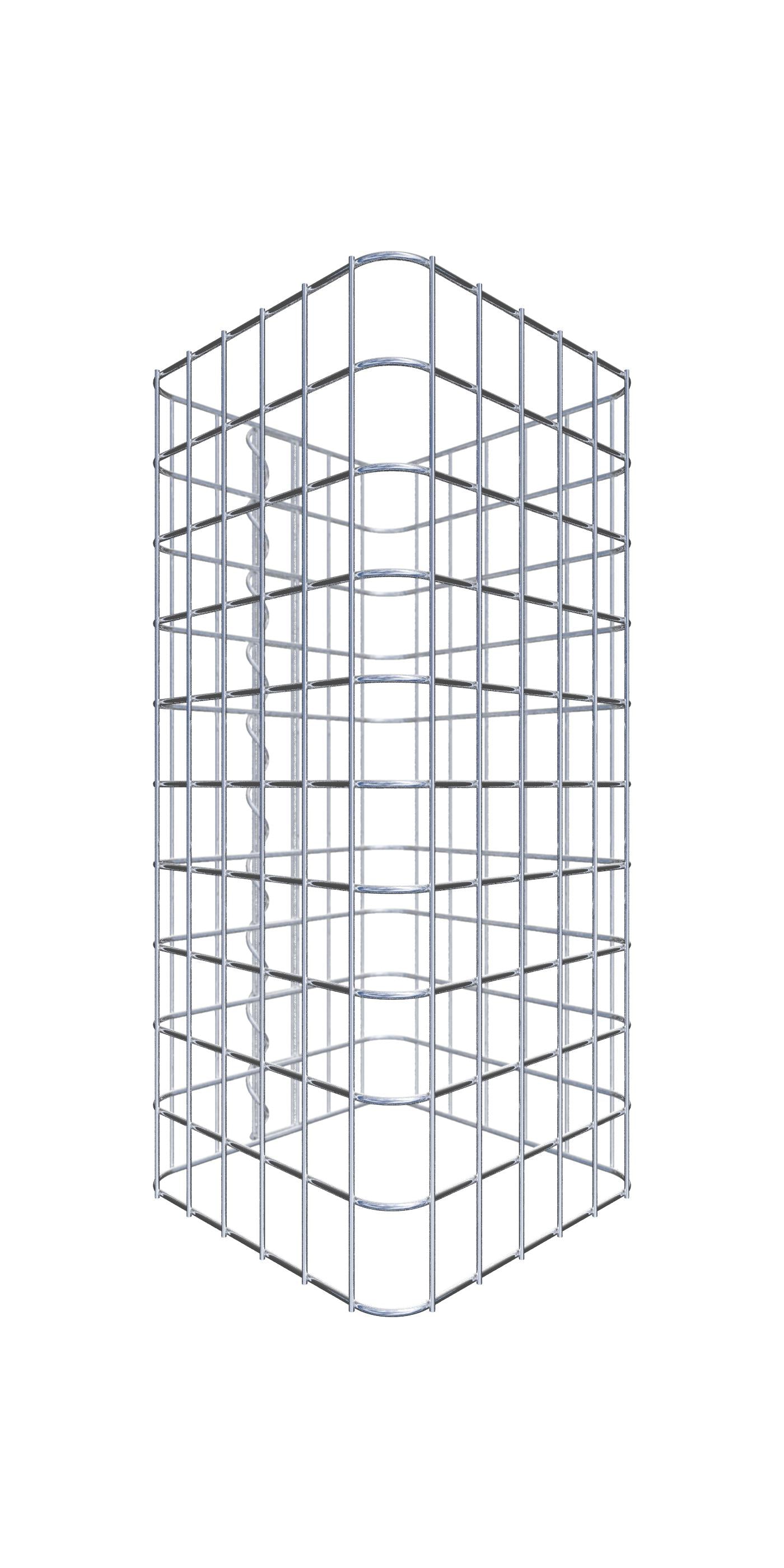 Gabionpelare 32 x 32 cm MW 5 x 5 cm kvadrat