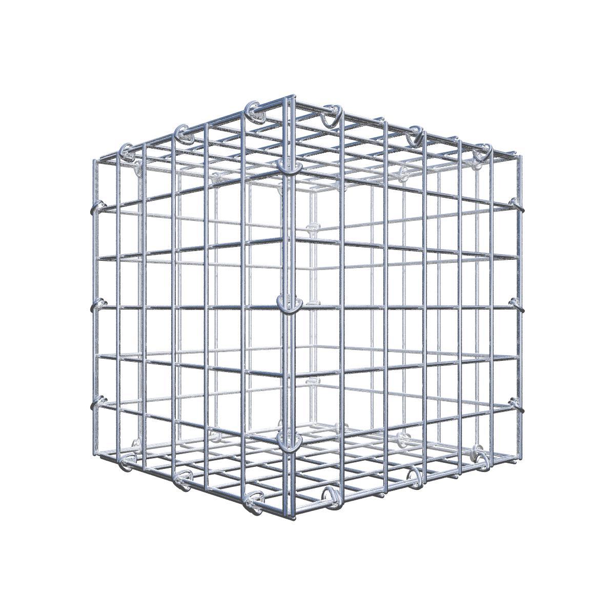 Extra gabion typ 4 100 cm x 100 cm x 50 cm (L x H x D), maskstorlek 5 cm x 5 cm, spiral