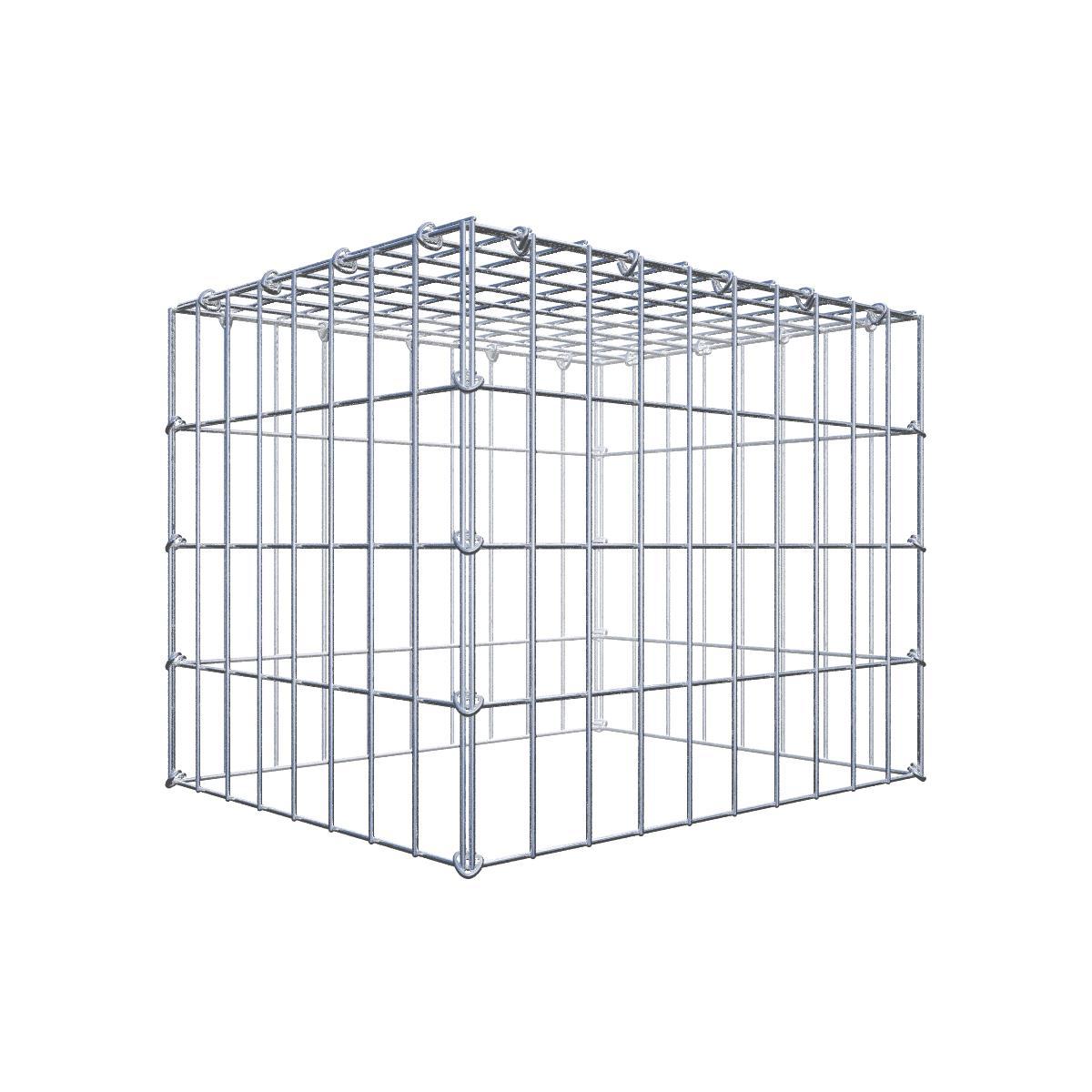 Tilläggsgabion typ 2 100 cm x 30 cm x 30 cm (L x H x D), maskstorlek 5 cm x 10 cm, spiral
