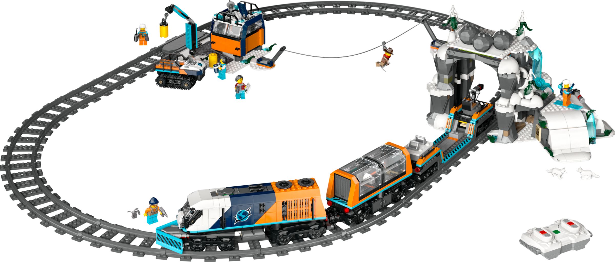 Tren Expreso Polar Ártico de los Exploradores