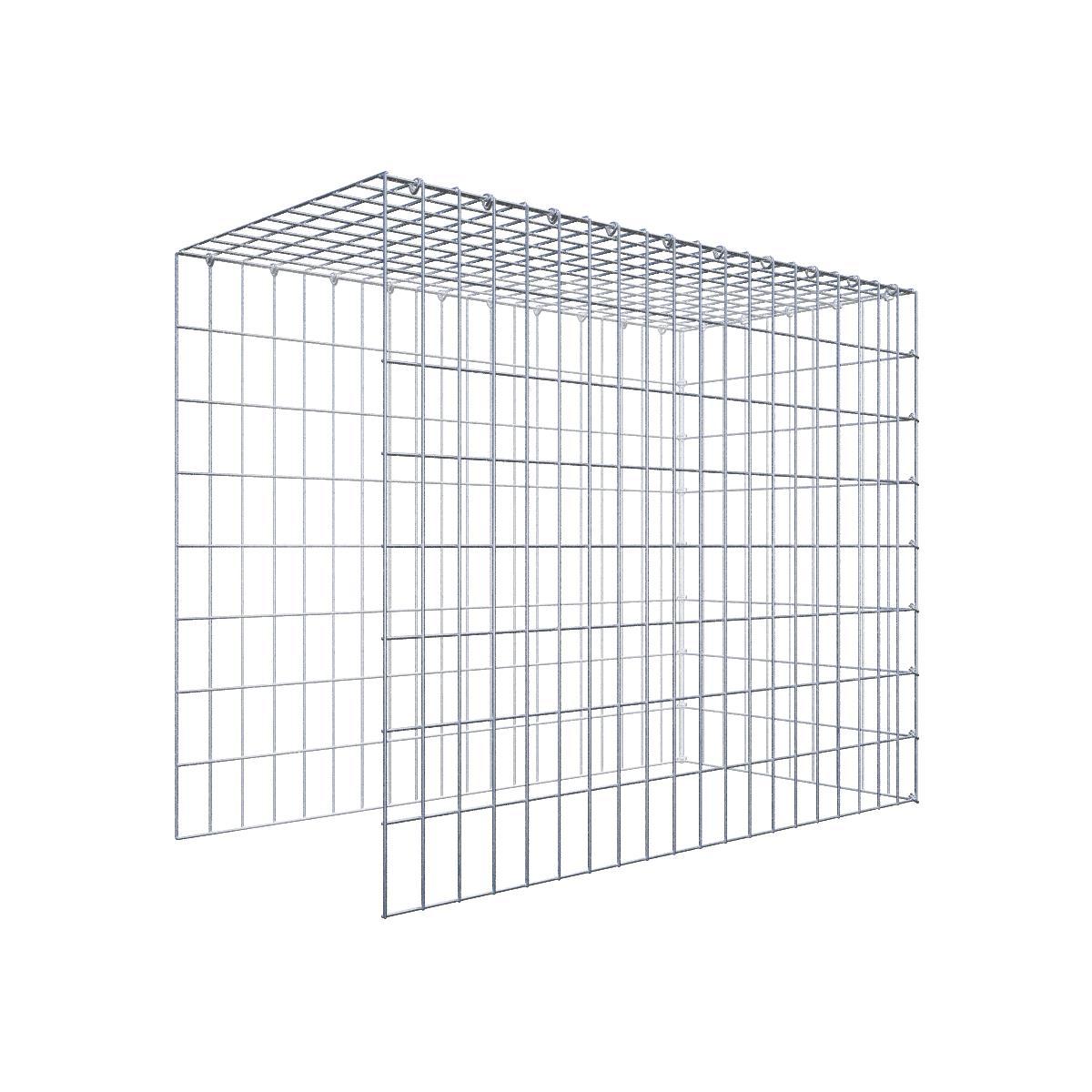 Tilläggspåle typ 4 100 cm x 80 cm x 50 cm (L x H x D), maskstorlek 5 cm x 10 cm, C-ring