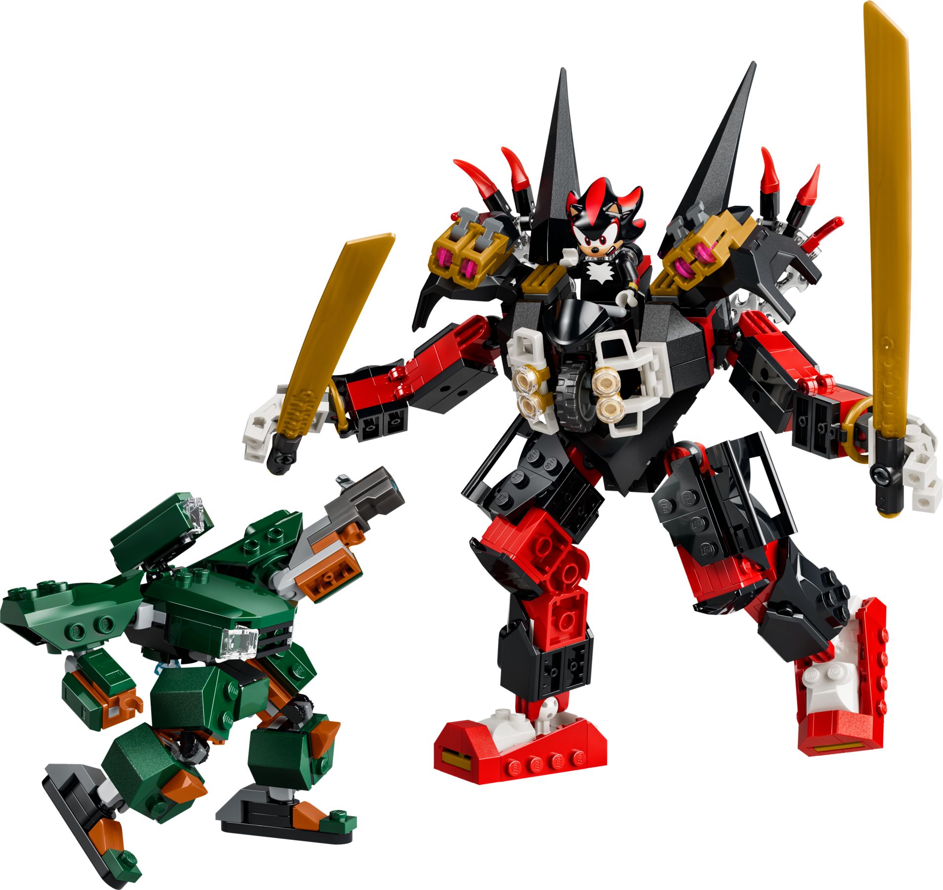 Meca de Shadow vs. G. U.N. Trooper