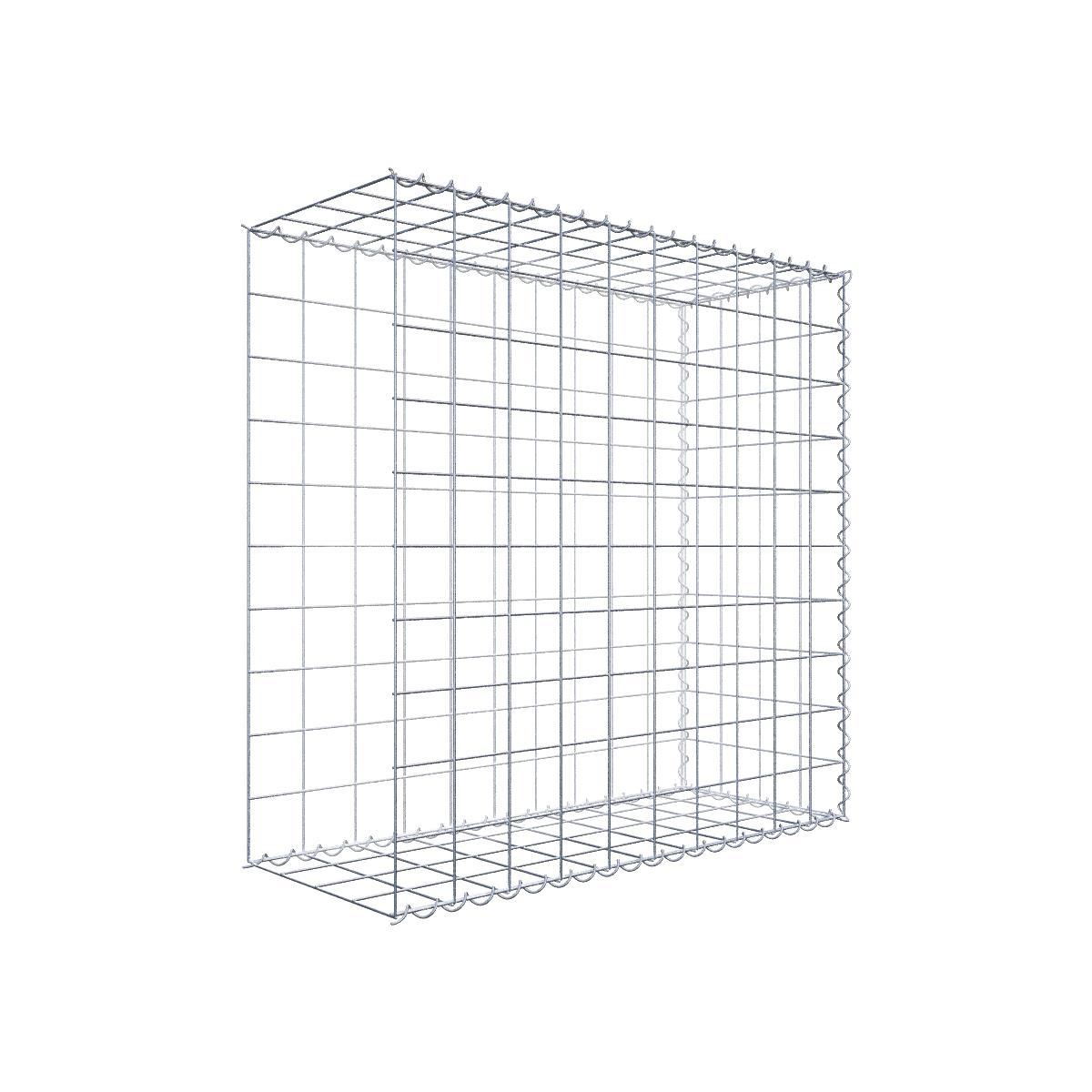 Extra gabion typ 2 100 cm x 100 cm x 40 cm (L x H x D), maskstorlek 10 cm x 10 cm, spiral