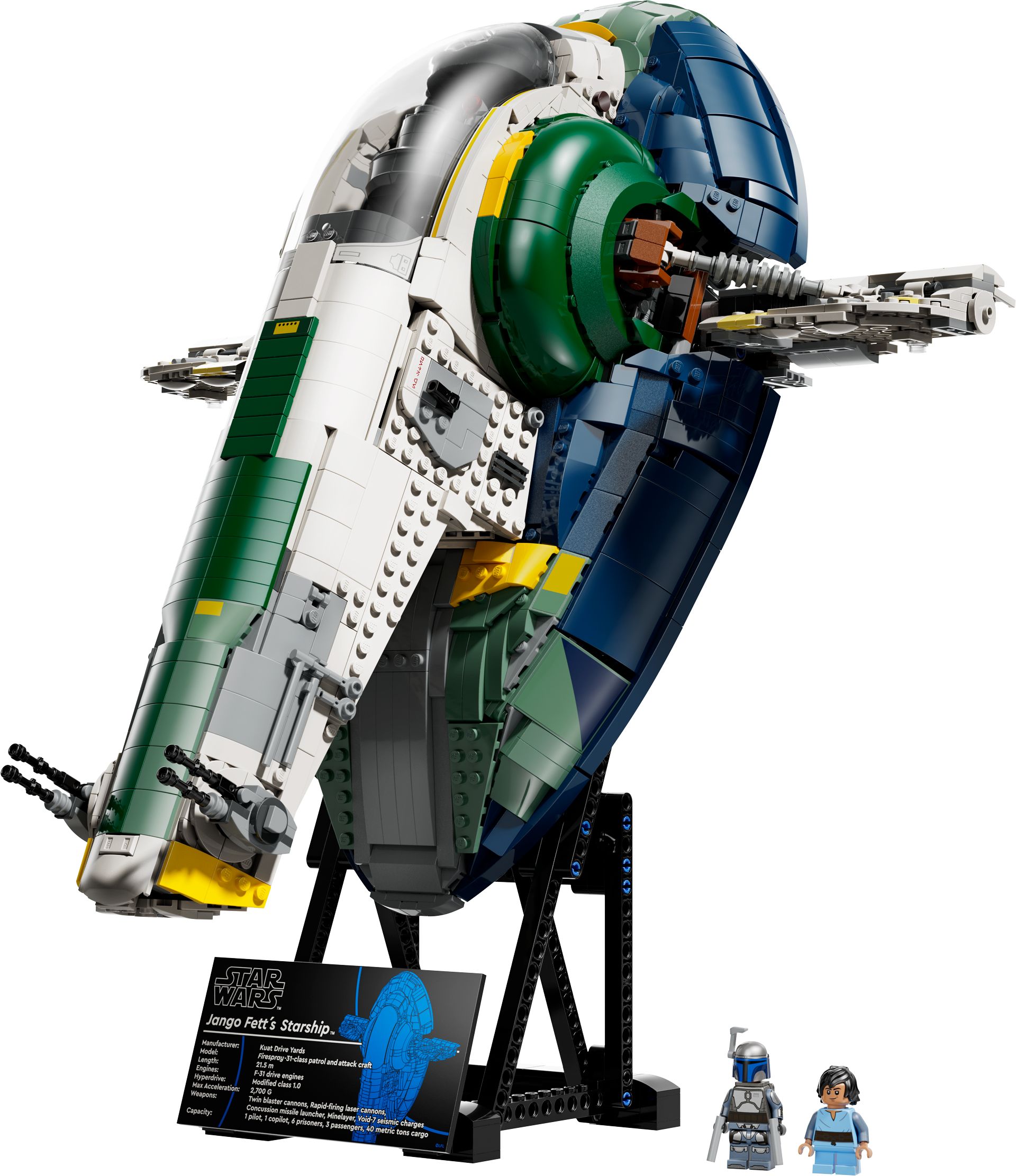 Nave Estelar Clase Firespray de Jango Fett