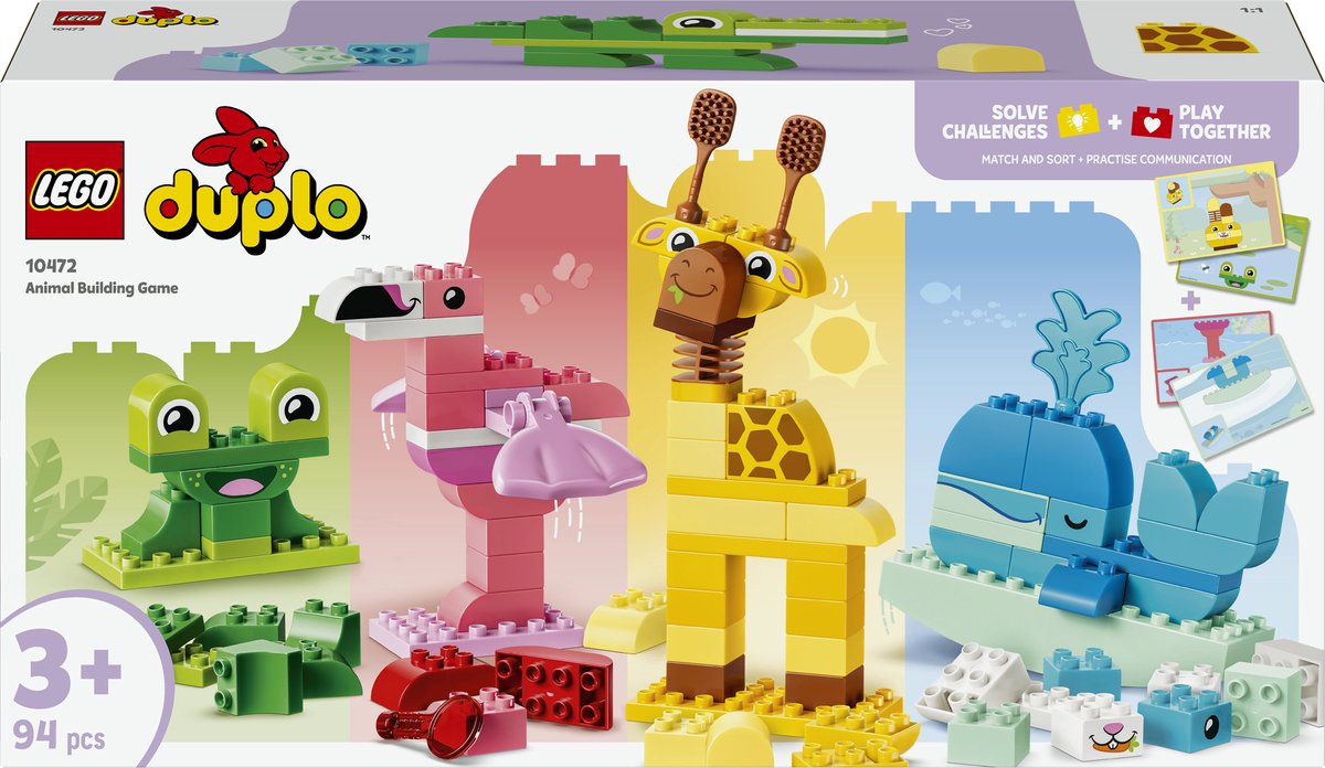 Juego de Construcción: Animales