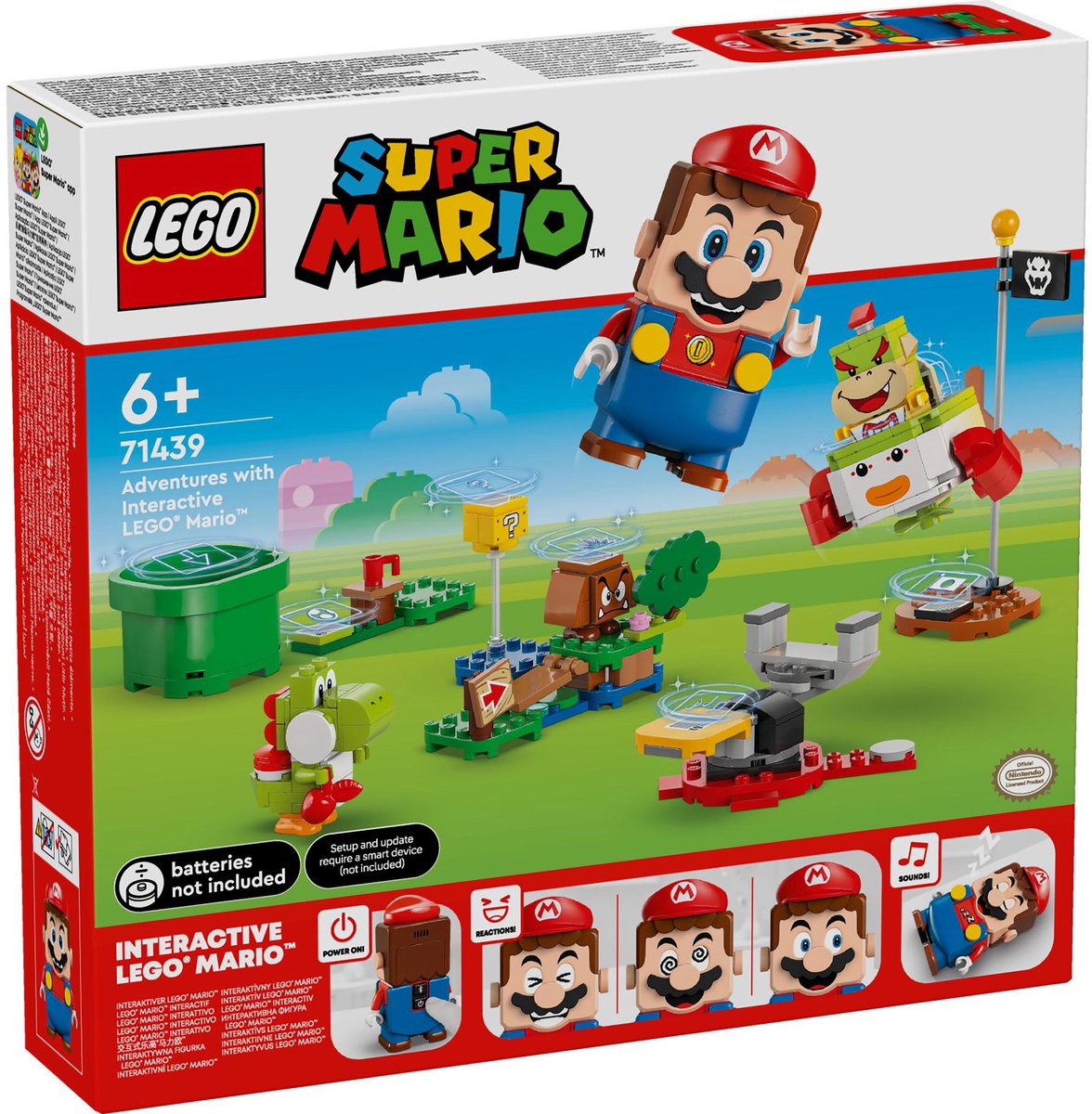 Aventuras interactivas con LEGO Mario