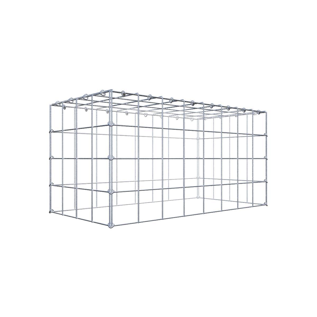 Tilläggspåle typ 4 80 cm x 50 cm x 50 cm (L x H x D), maskstorlek 5 cm x 5 cm, C-ring