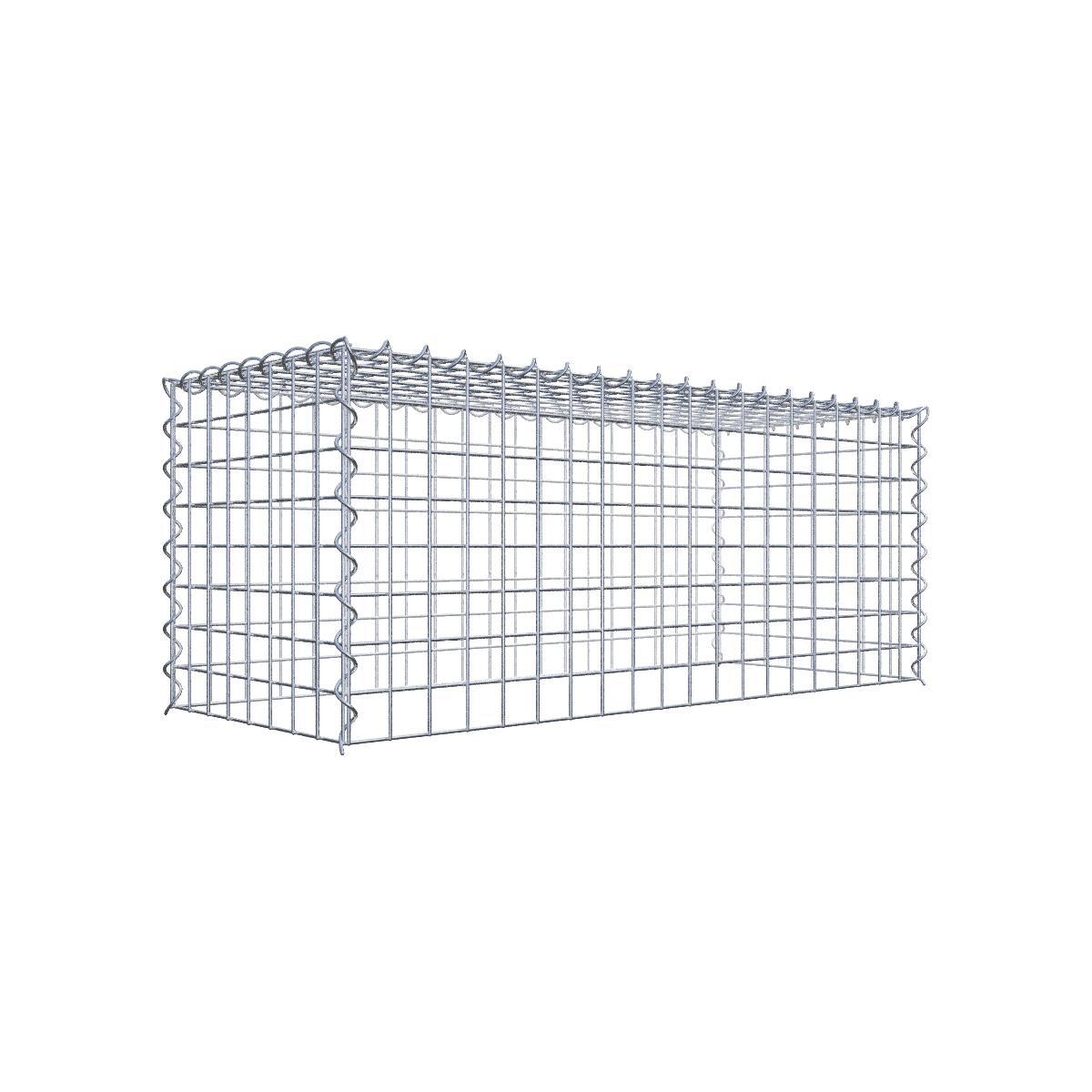 Extra gabion typ 3 100 cm x 40 cm x 40 cm (L x H x D), maskstorlek 5 cm x 5 cm, spiral