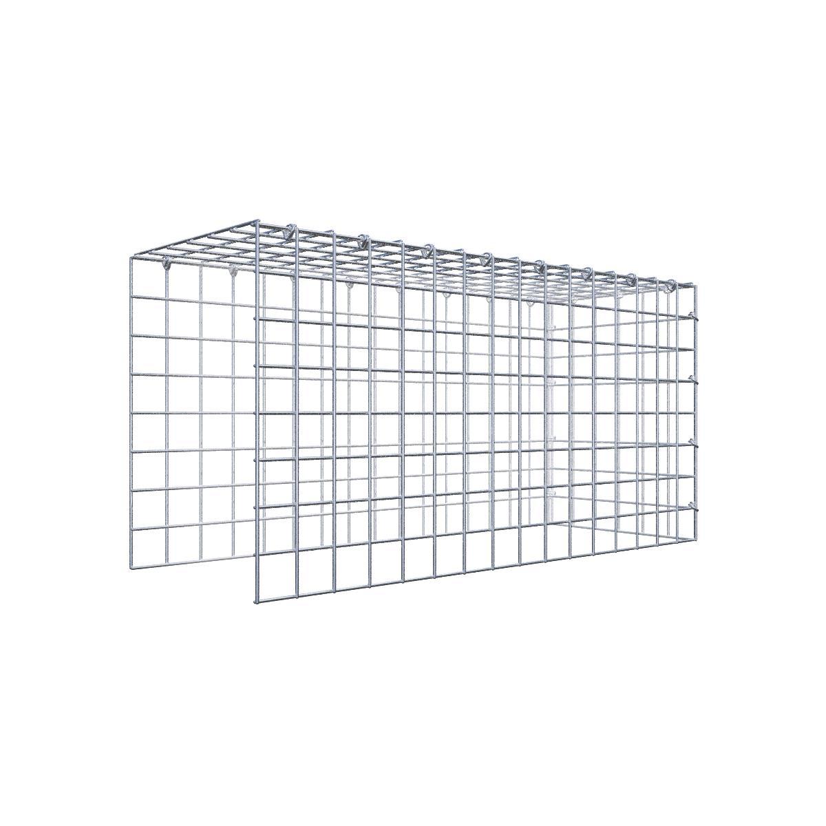 Tilläggspåle typ 4 80 cm x 40 cm x 30 cm (L x H x D), maskstorlek 5 cm x 5 cm, C-ring