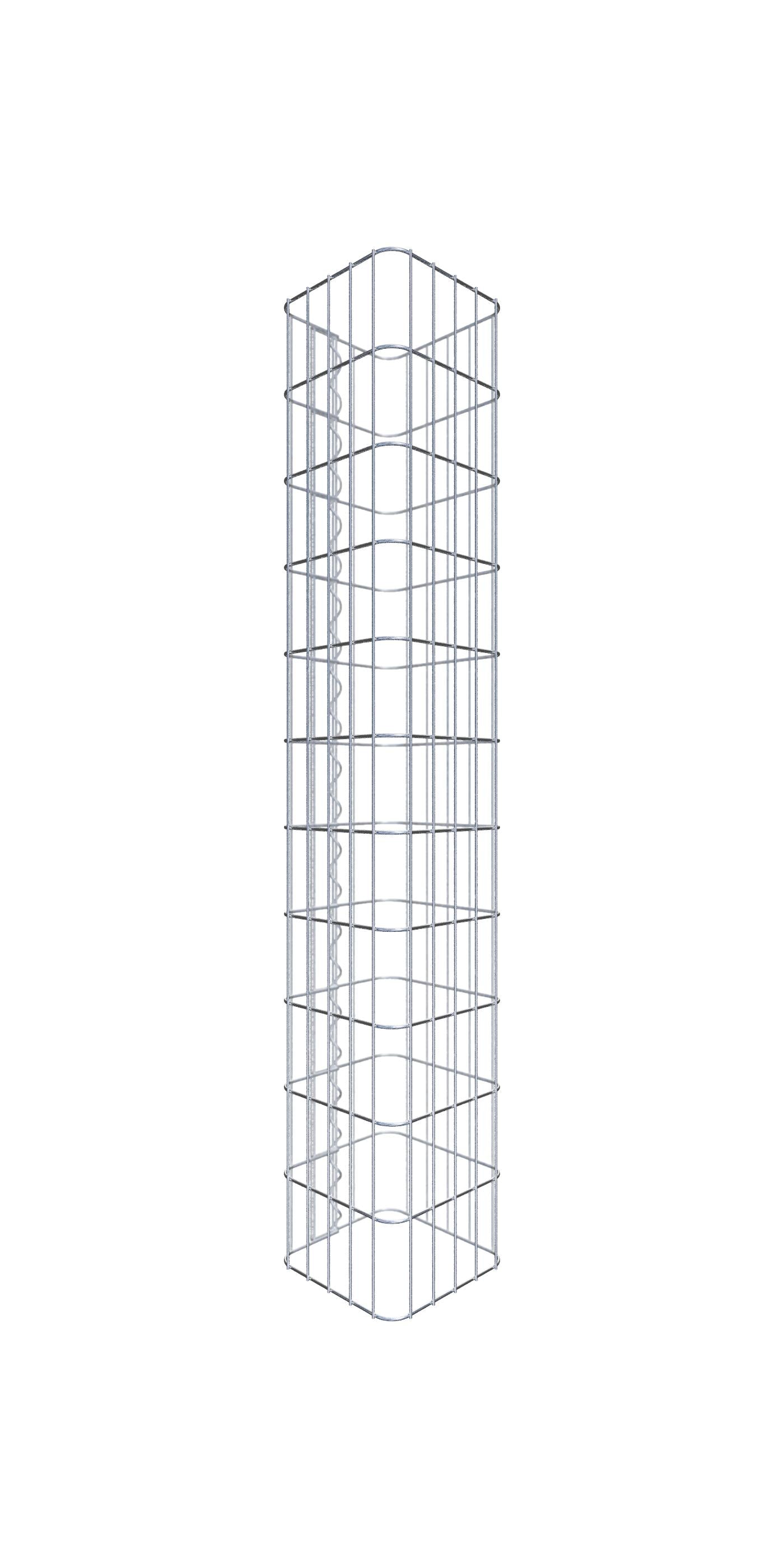 Gabionpelare 27 x 27 cm, MW 5 x 10 cm kvadrat