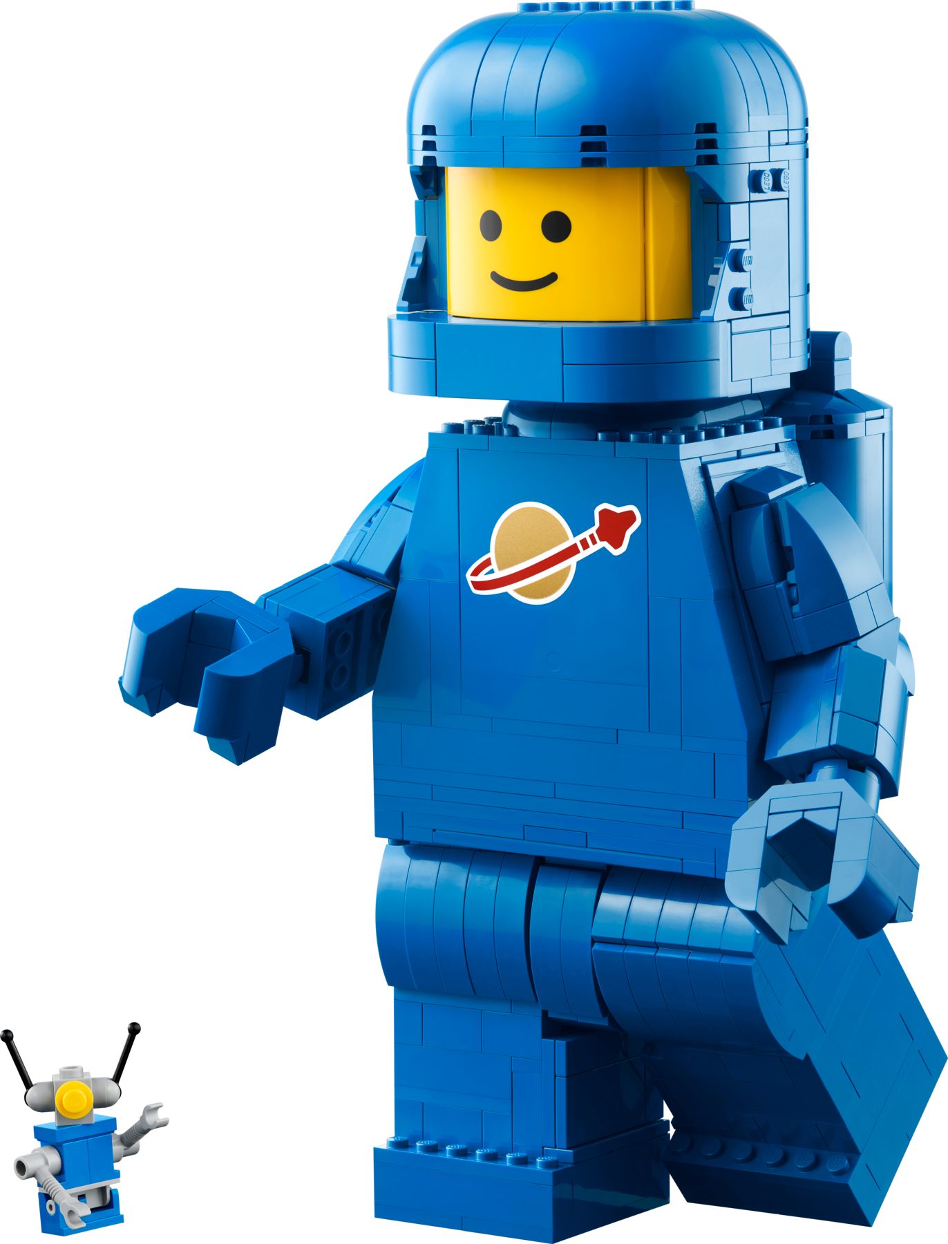 Minifigura Gigante de Astronauta Azul