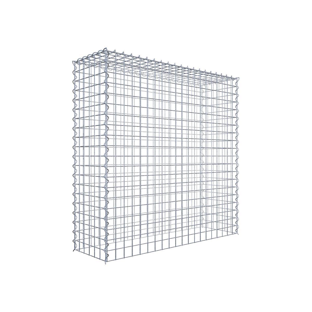 Extra gabion typ 3 100 cm x 100 cm x 30 cm (L x H x D), maskstorlek 5 cm x 5 cm, spiral