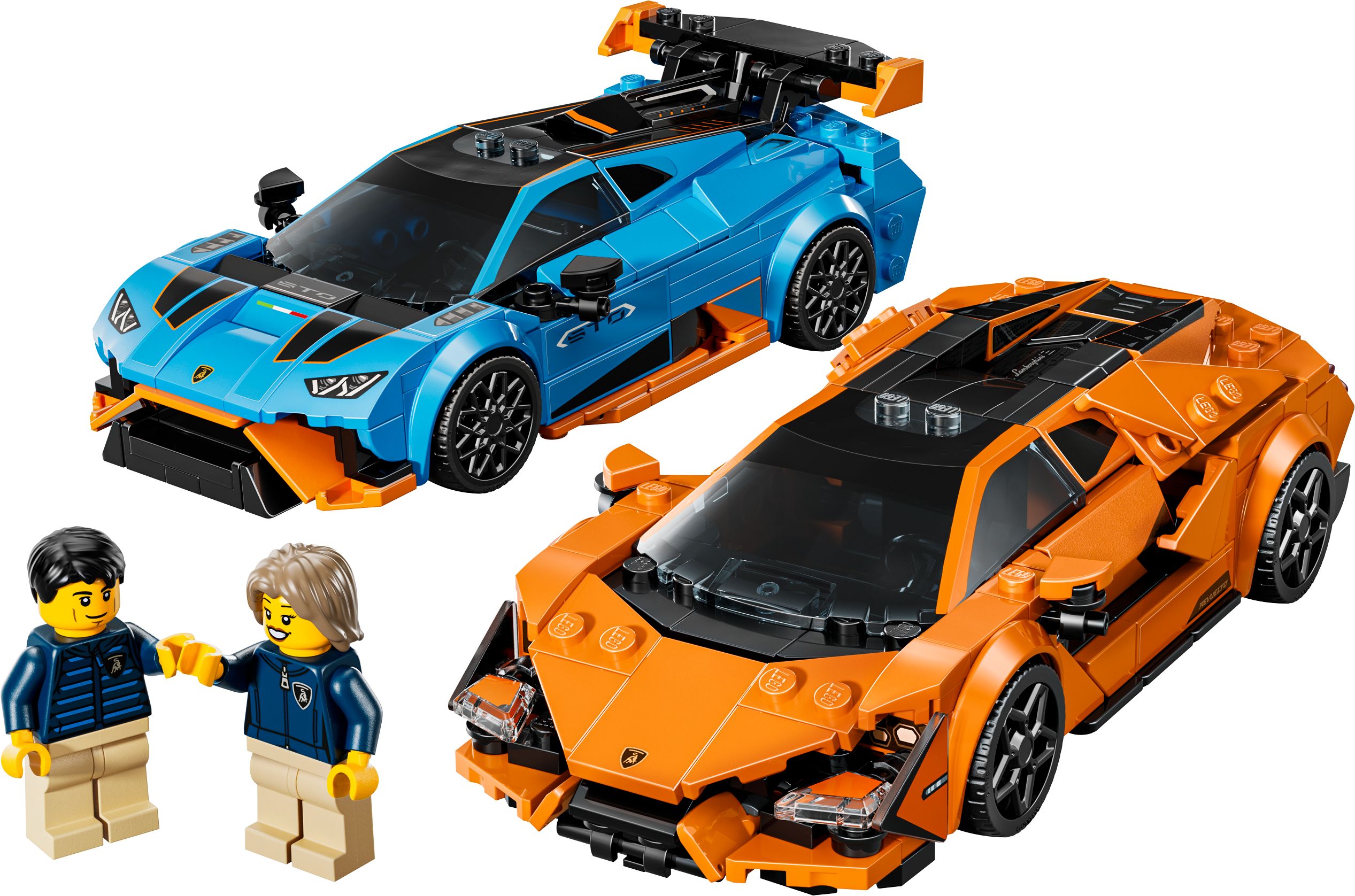 Lamborghini Revuelto y Huracán STO